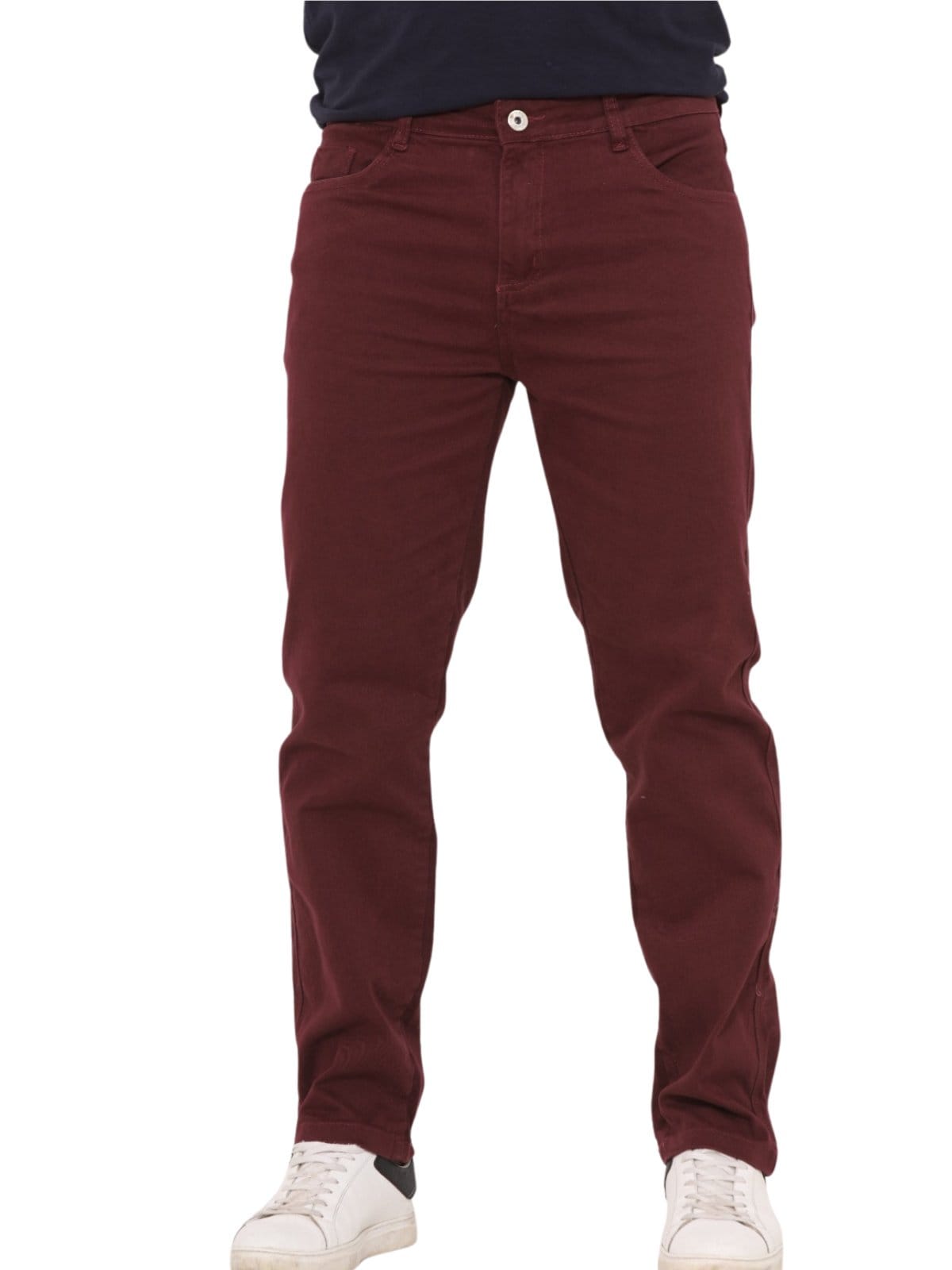 Calça Masculina Jeans Light Slim Fit em Sarja