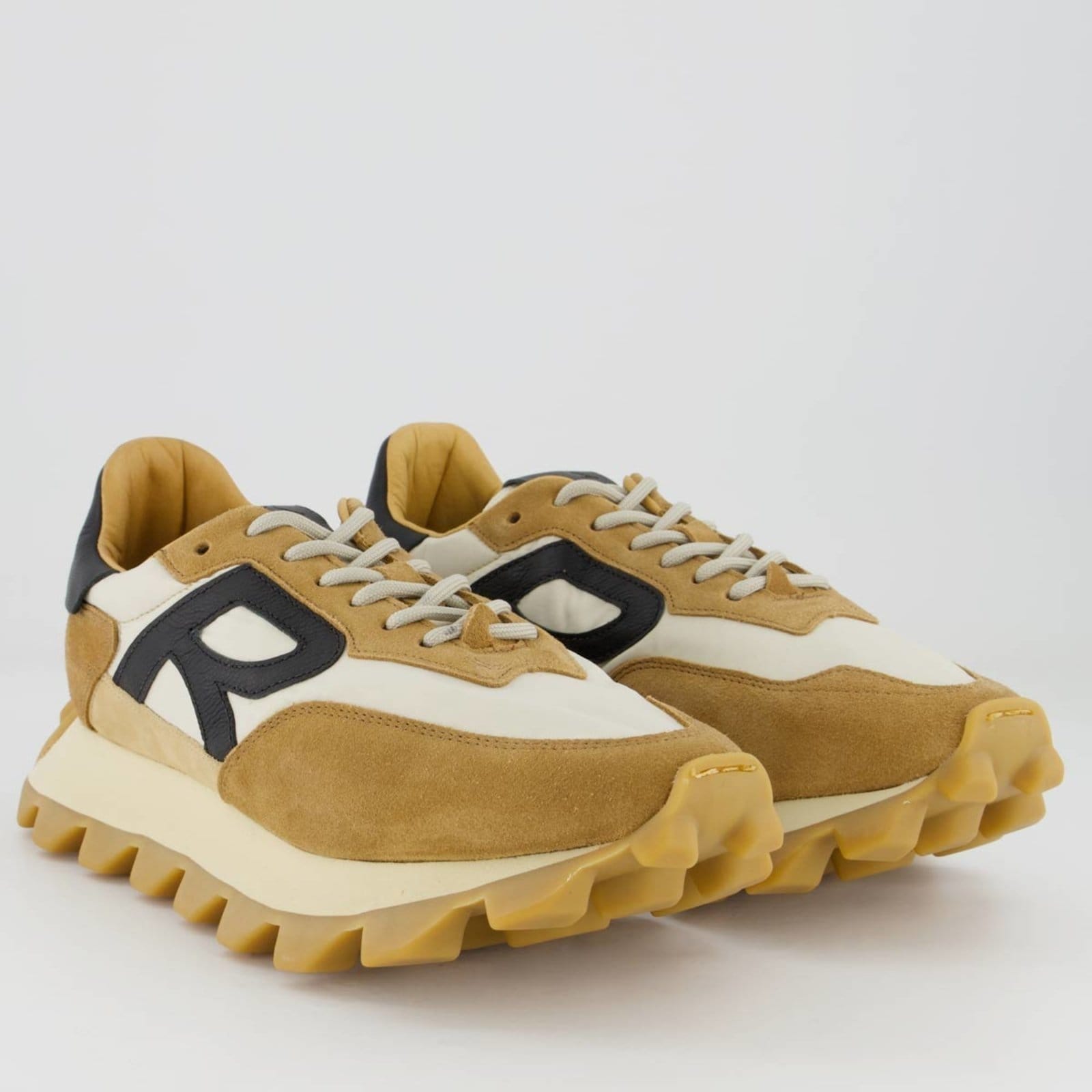 Vista 2 Tênis Reserva Yankee Bege Reserva marrom