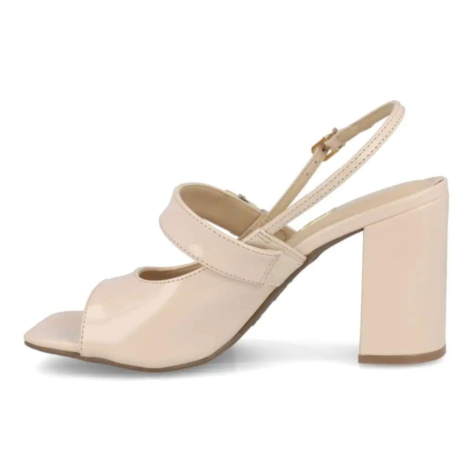 Vista 2 Sandália Via Marte Verniz Feminina Off-white VIA MARTE off-white white