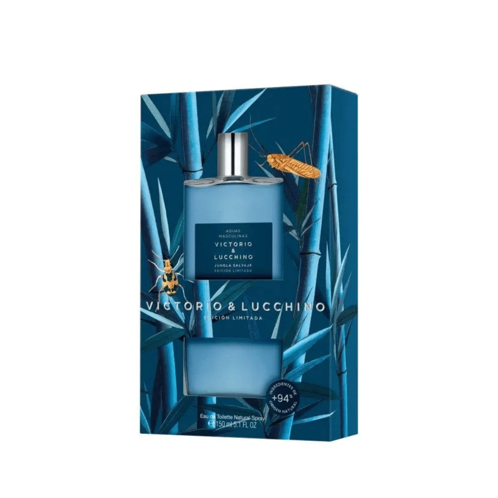 Vista 2 Victorio & Lucchino Jungla Salvaje Edt - Perfume Masculino Victorio & Lucchino azul