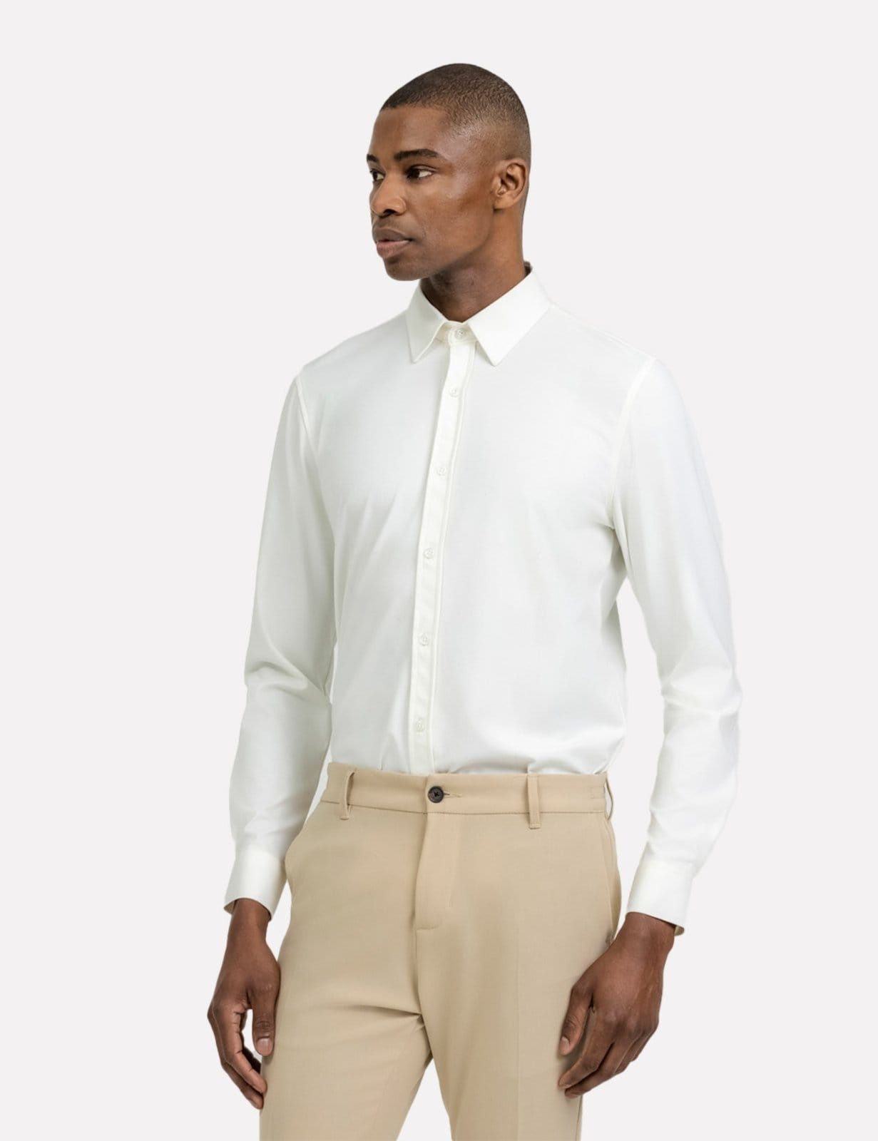 Camisa K&J Black Regular CS24302 ML Branca