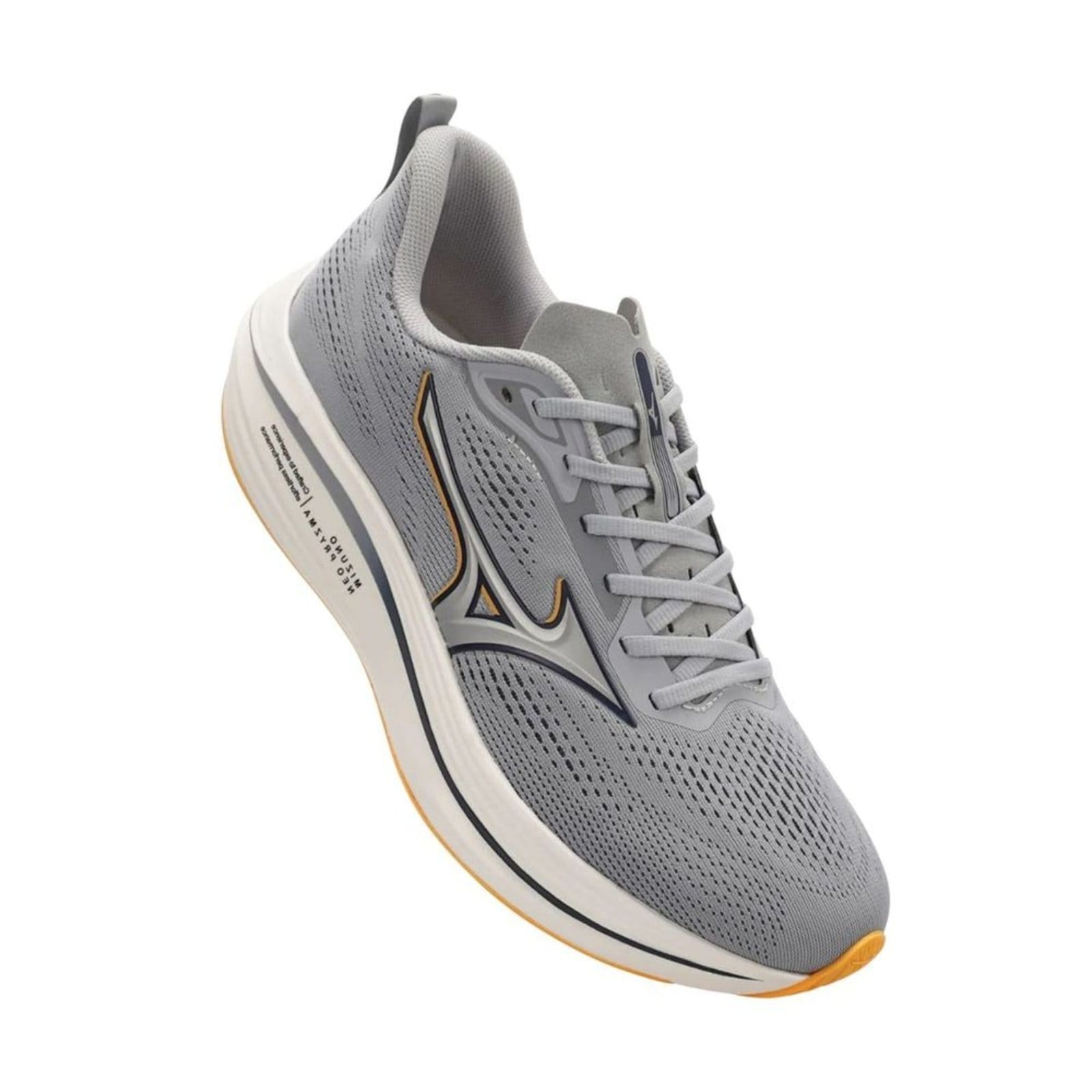 Vista 2 Tênis Corrida Masculino Mizuno Neo Pryzma Mizuno cinza