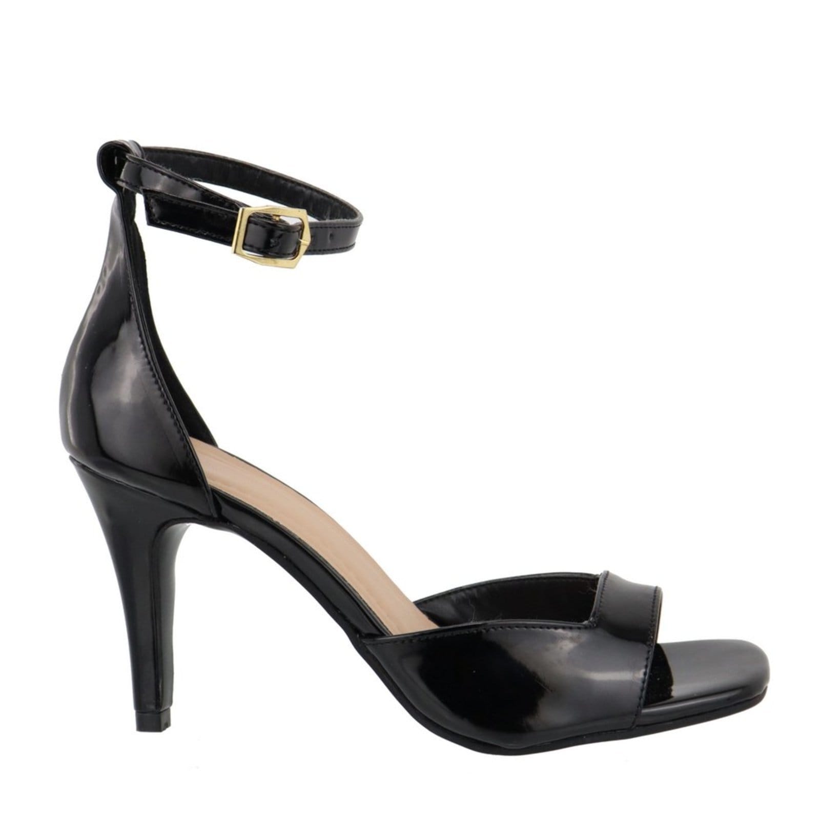 Sandália Feminina Salto Fino Napa Verniz 197012