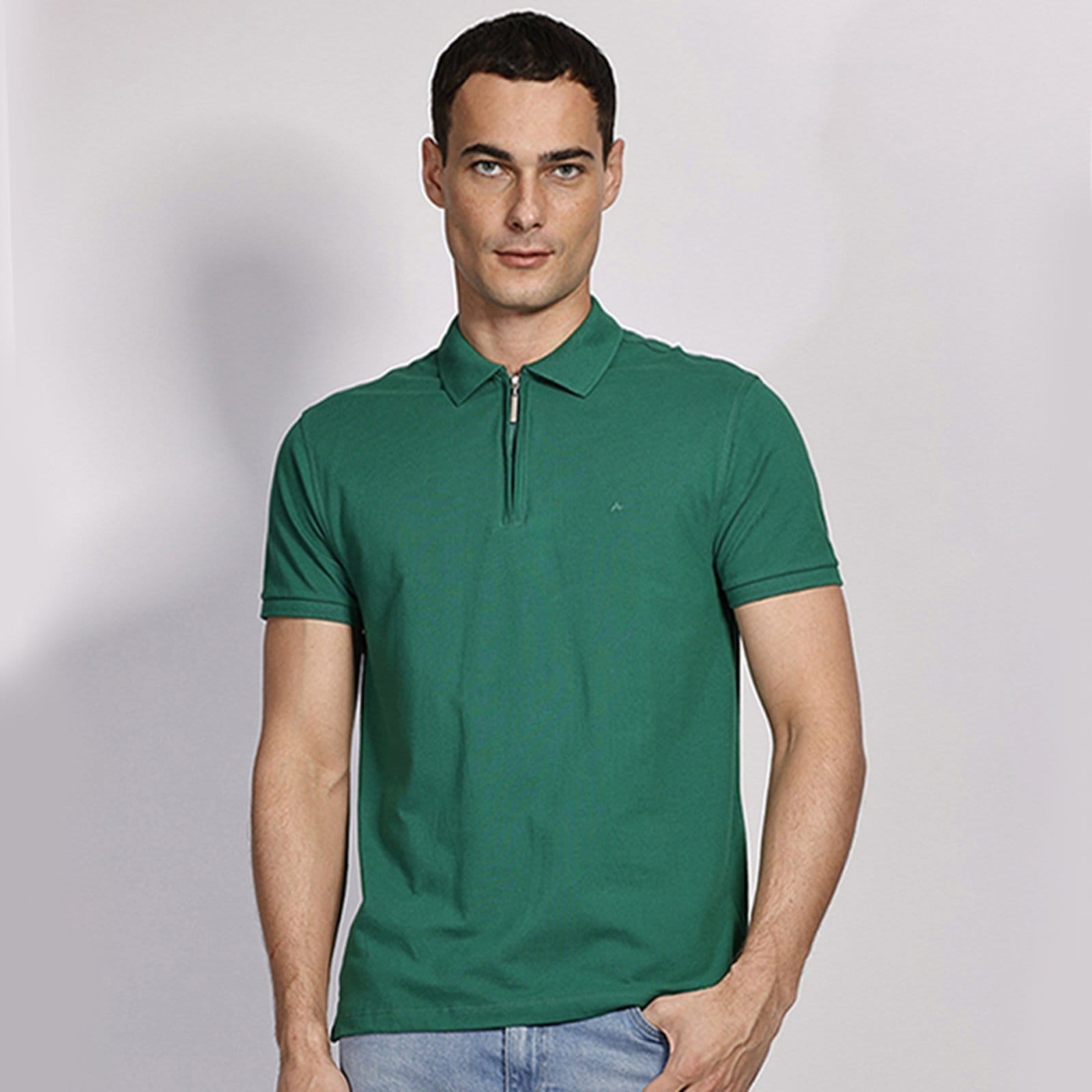 Camisa Polo Aramis Piquet Zip Ou25 Masculino