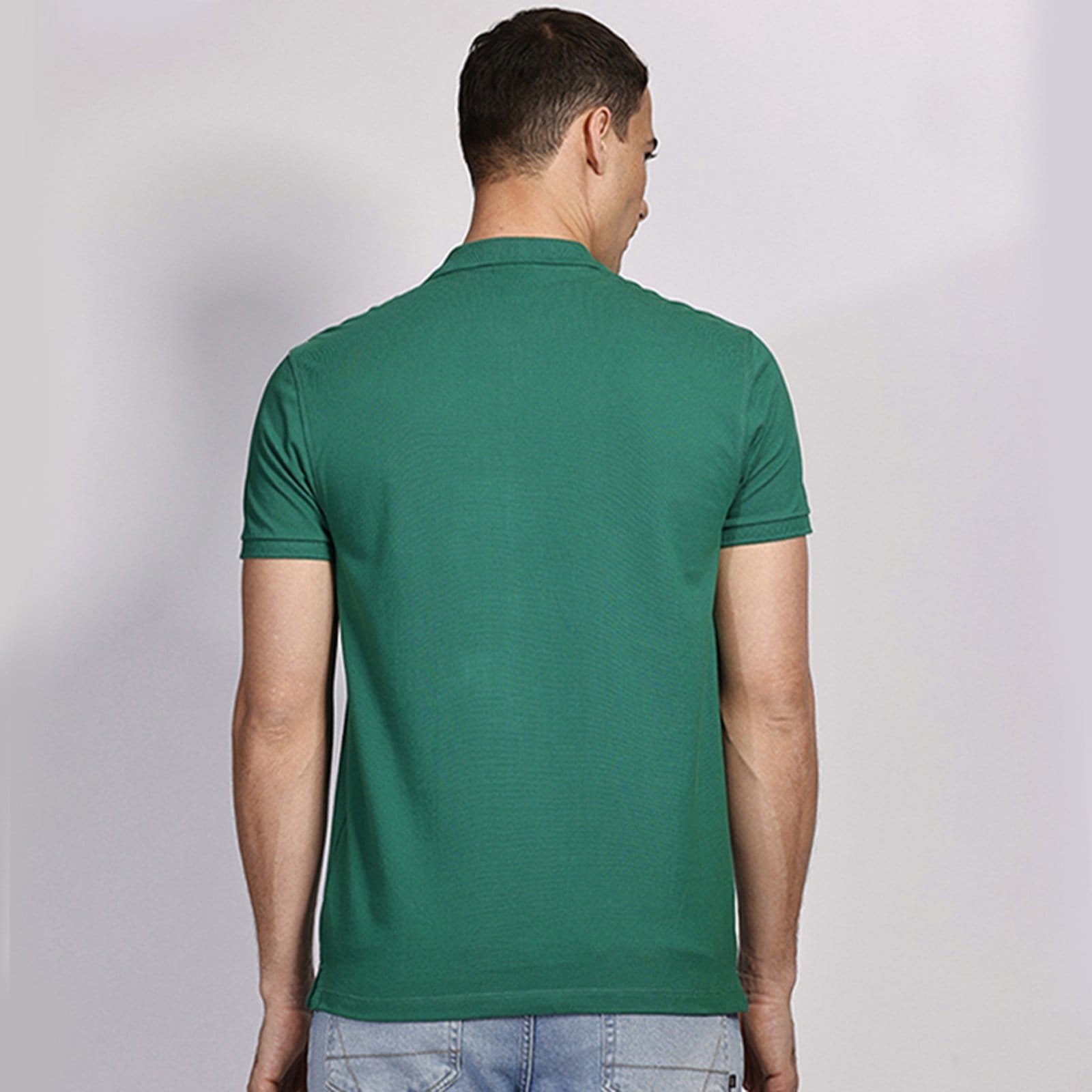 Vista 2 Camisa Polo Aramis Piquet Zip Ou25 Masculino Aramis verde