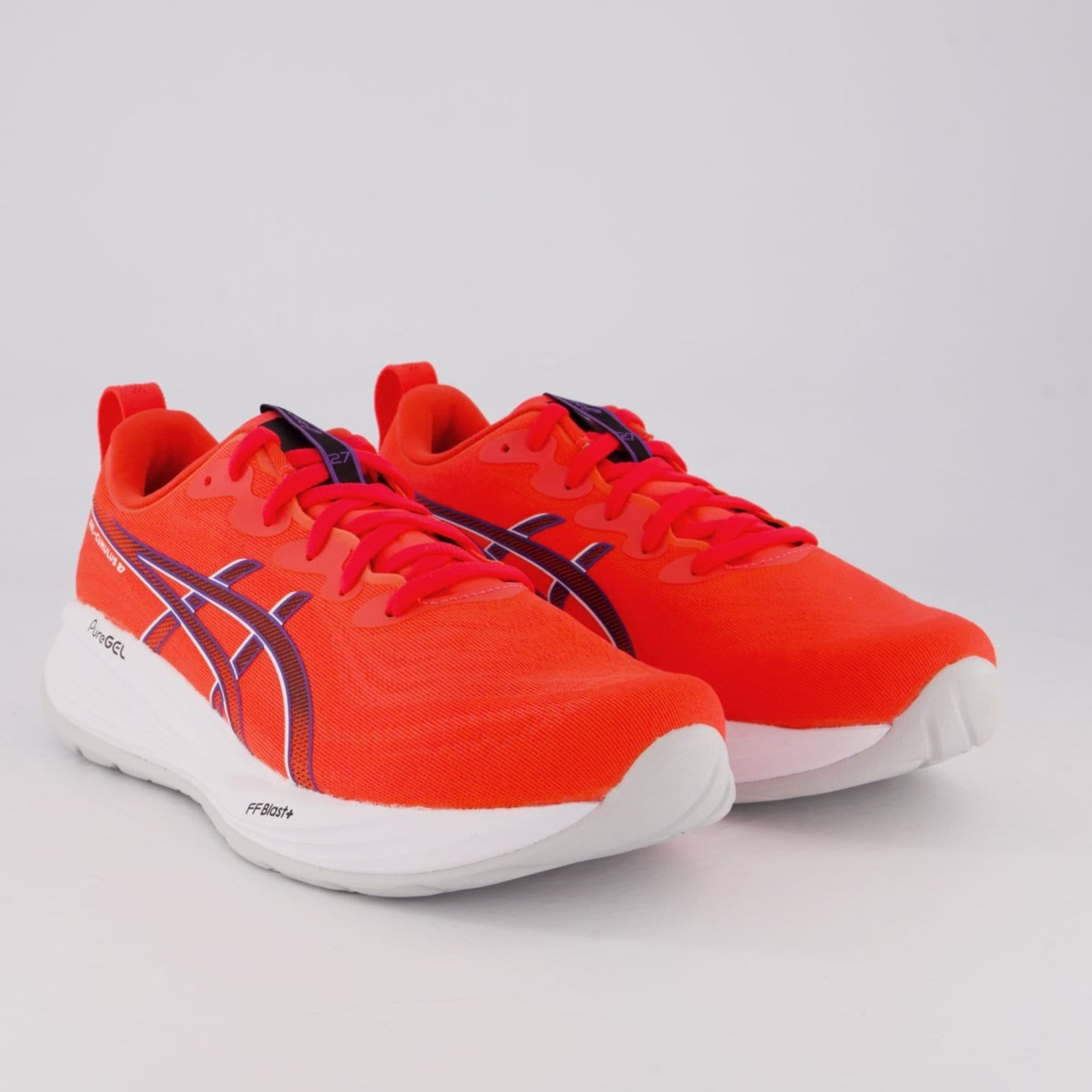 Vista 2 Tênis Asics Gel Cumulus 27 Coral ASICS laranja coral