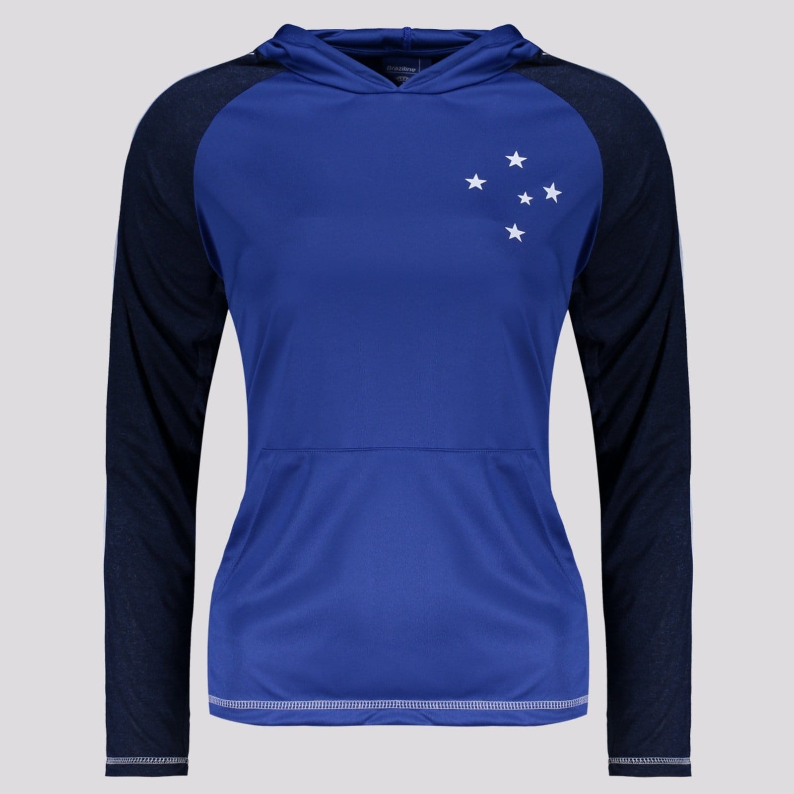 Camisa Manga Longa Cruzeiro Laçado Feminina