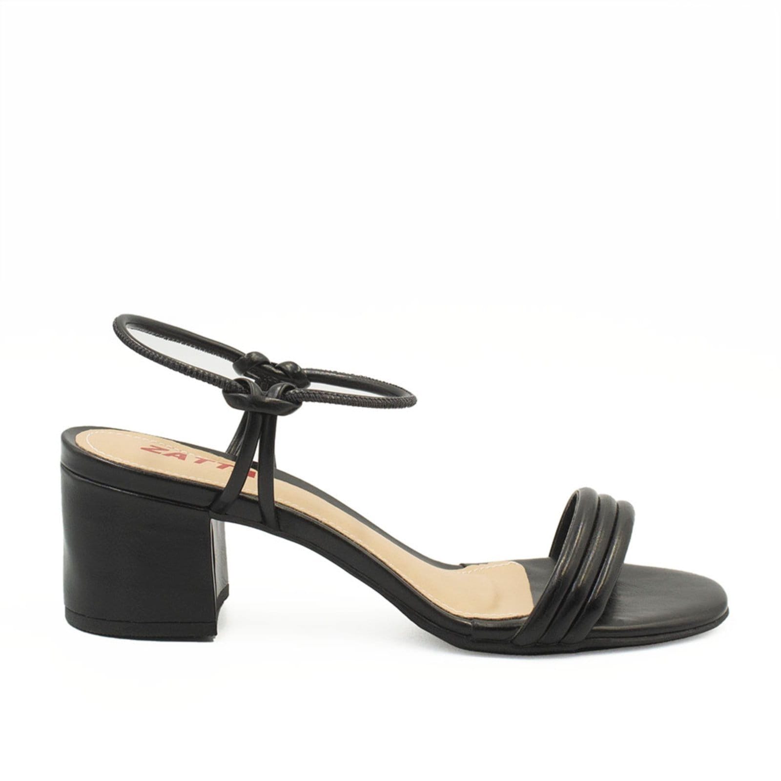 Sandália Zatta Salto Bloco Ines