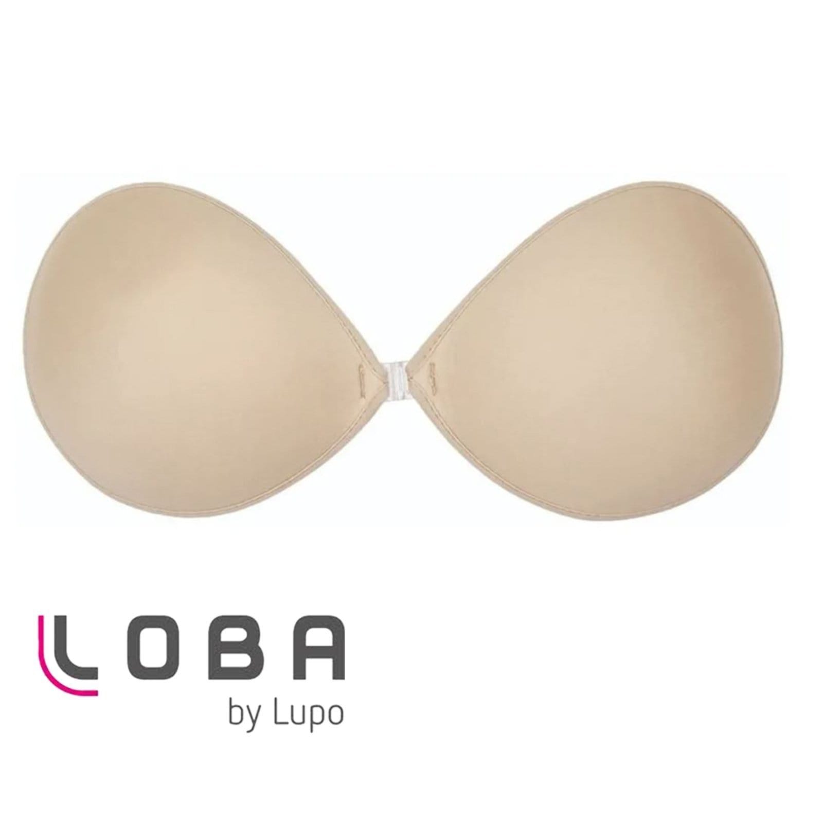 Vista 2 Sutiã Loba Aderente Importado com Silicone Medicina 40288 Natural Peach Lupo bege natural