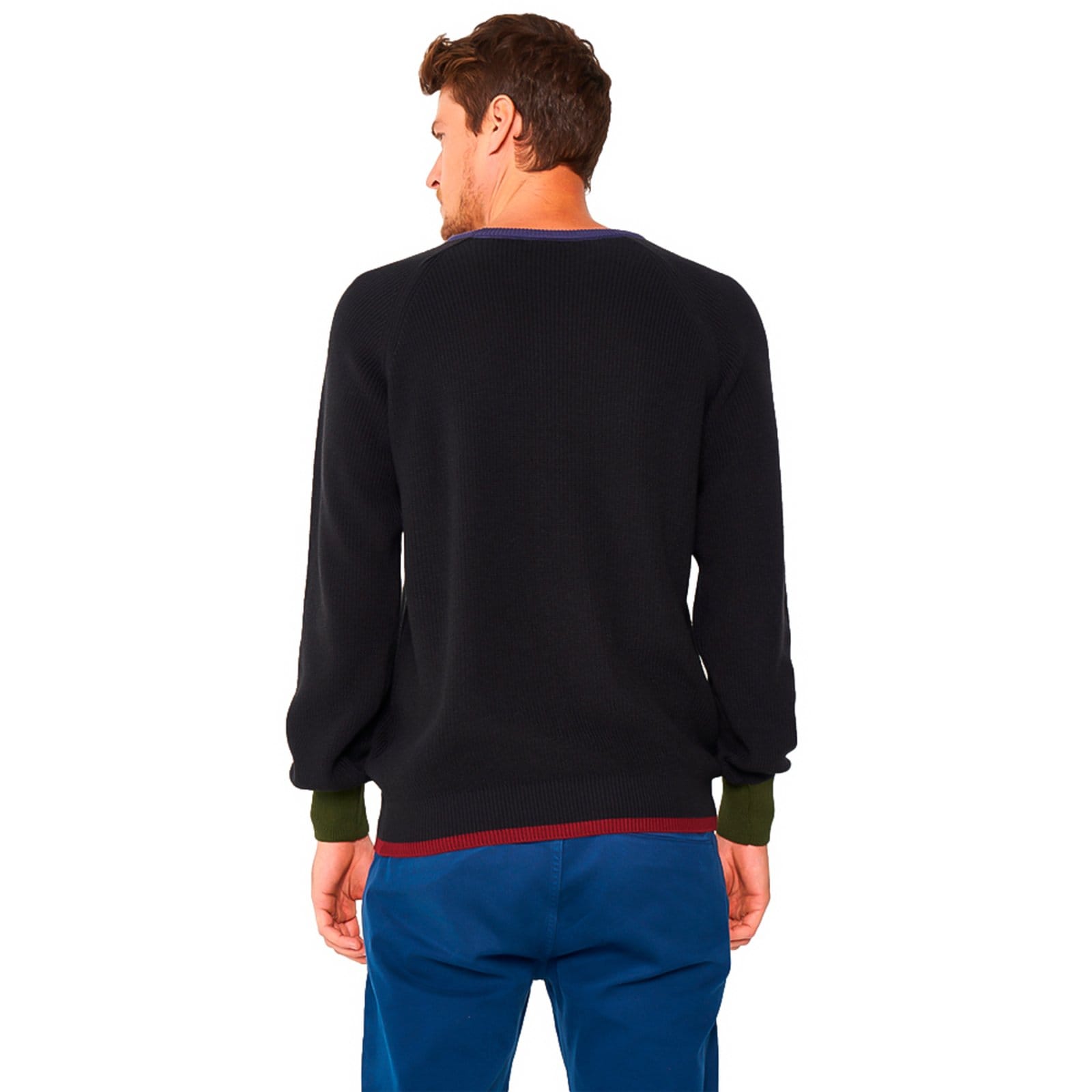 Vista 2 Suéter Tricô Colcci Slim OU25 Masculino Colcci preto