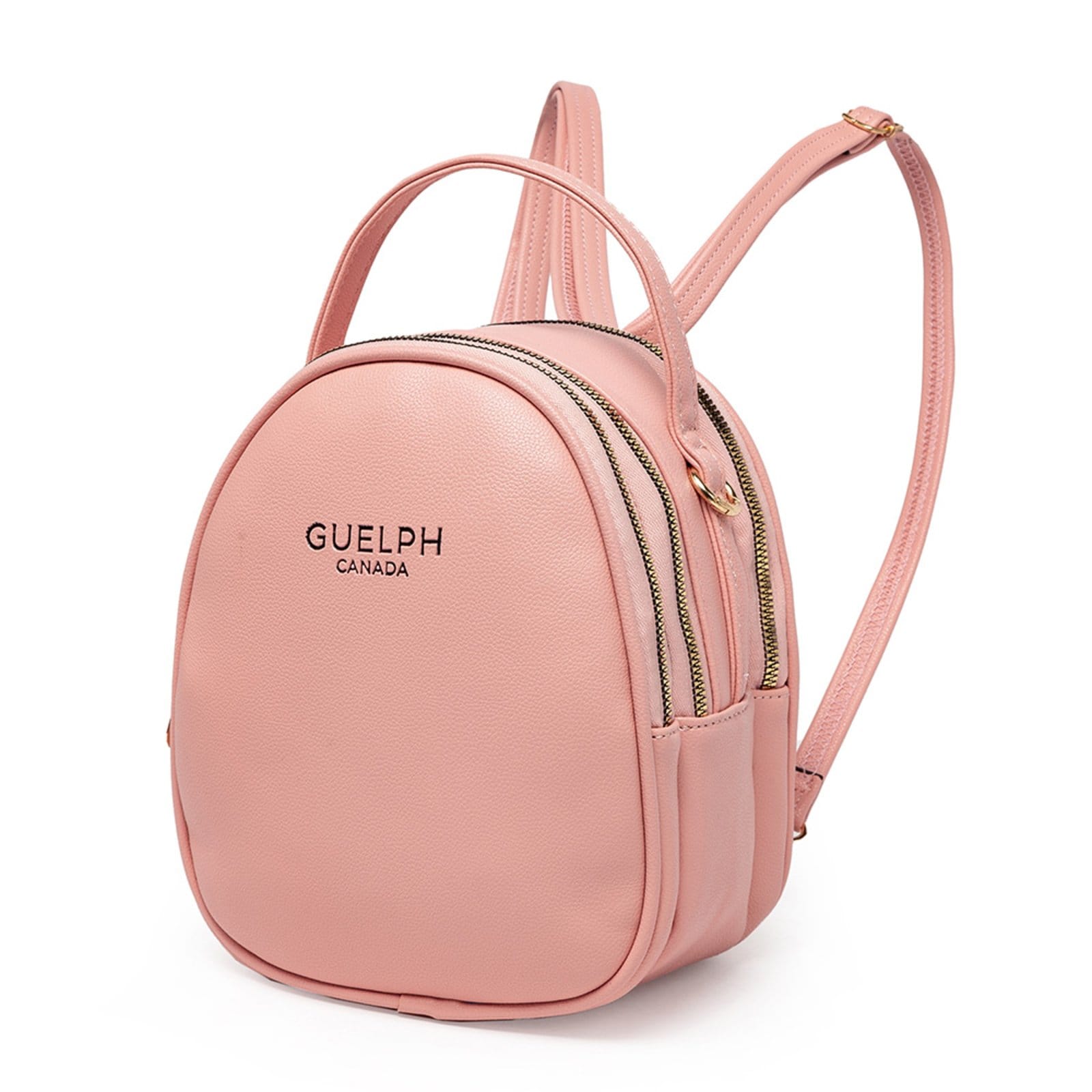 Vista 2 Mochila Feminina Guelph Compacta Leve Delicada GUELPH rosê