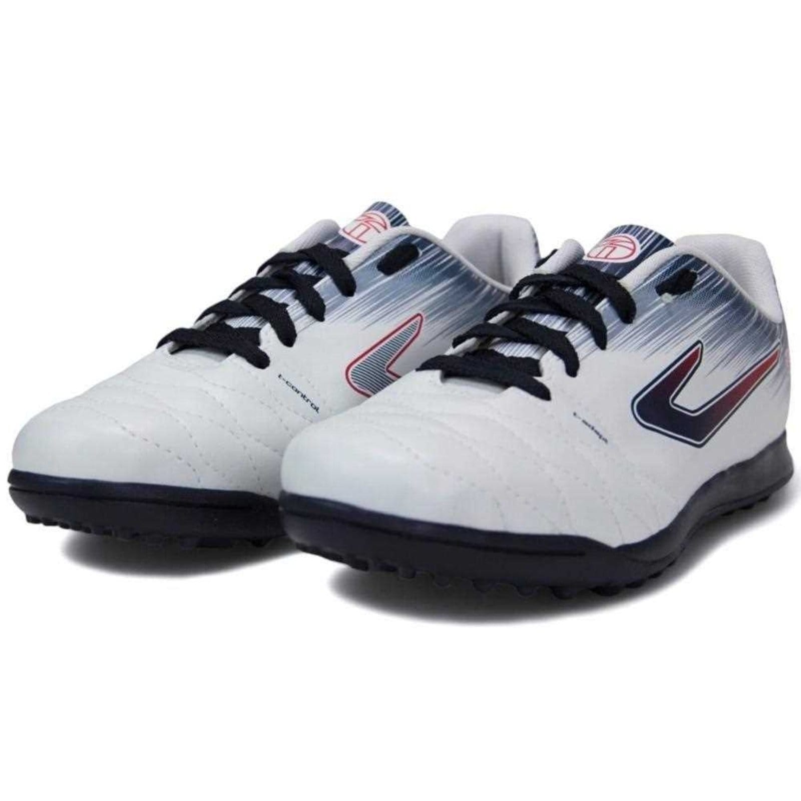 Vista 2 Chuteira Society Topper Top Flame Topper branco