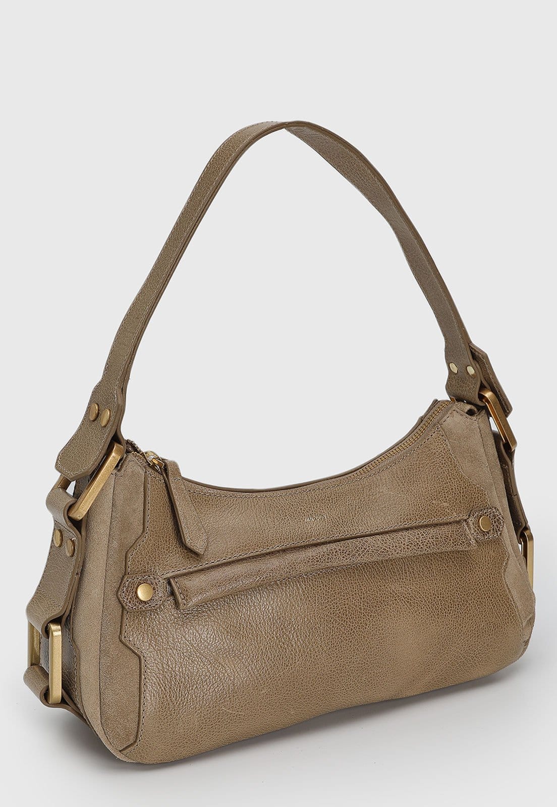 Vista 2 Bolsa Feminina Arezzo Misty Média Arezzo bege