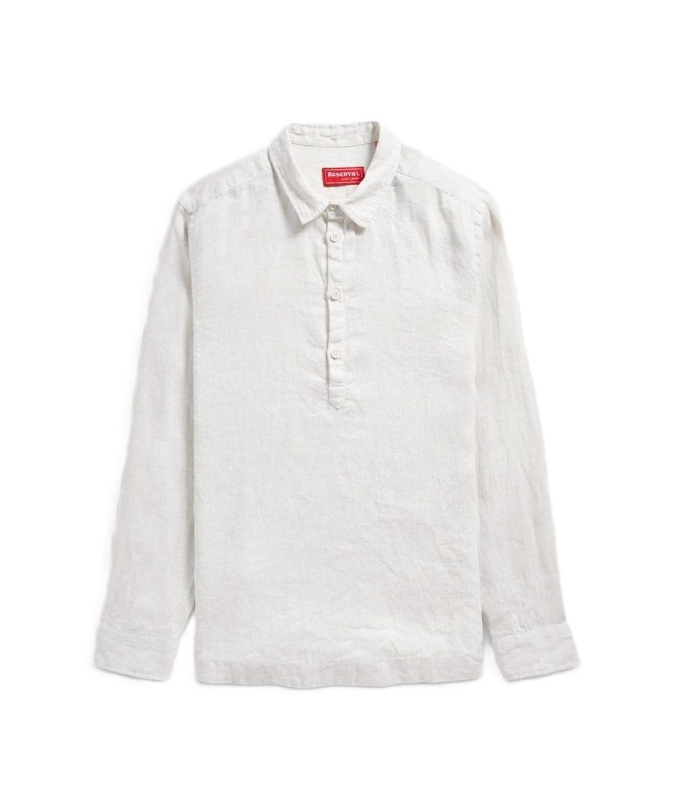 Bata Manga Longa Cambraia Puro Linho