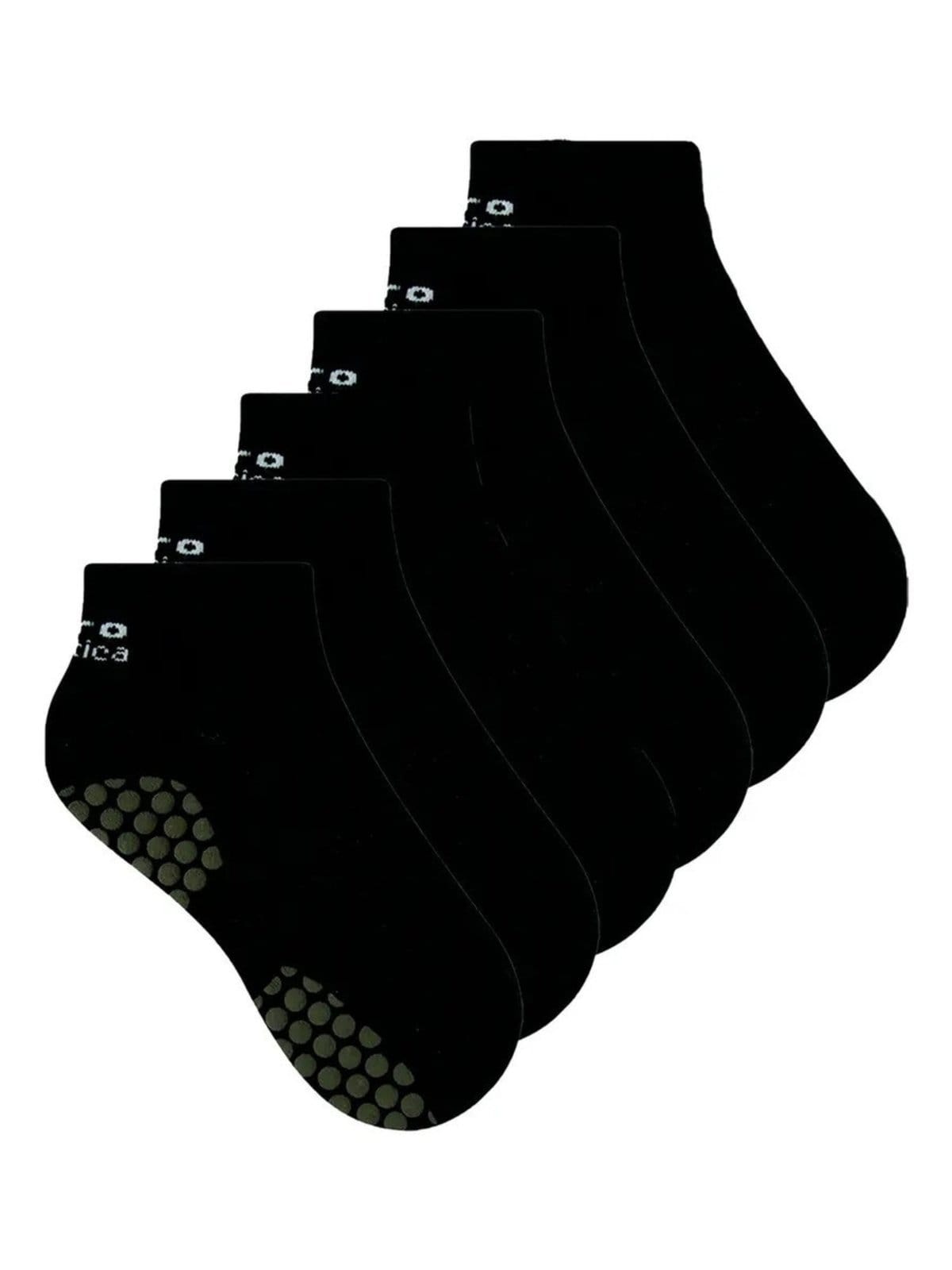 Vista principal Kit 6 Pares de Meias Hidroginástica Selene 4010 SELENE preto