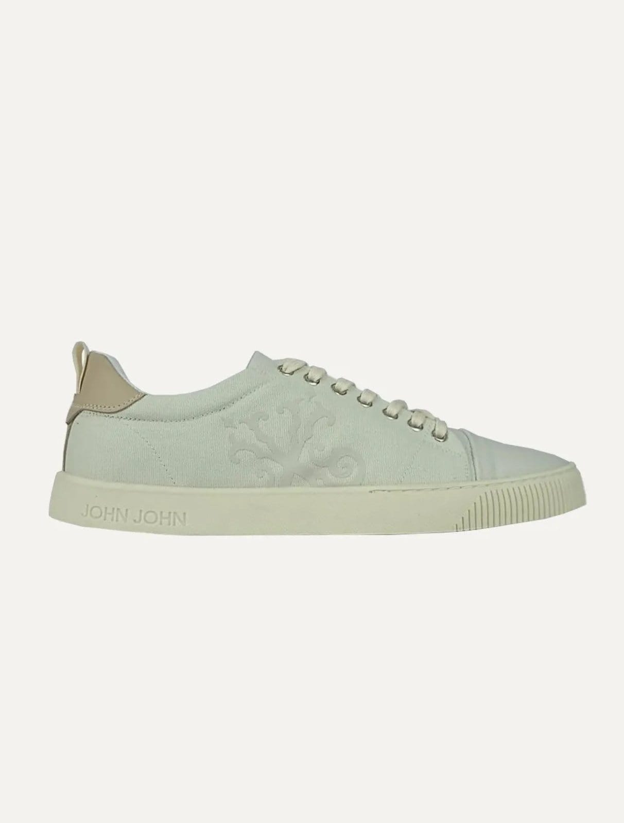 Tênis John John Masculino London Canvas Off-White