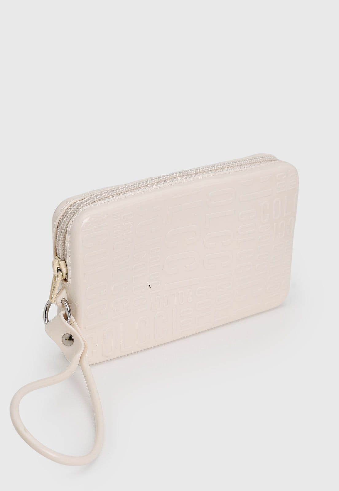 Vista 2 Bolsa Feminina Colcci Logo Alto-Relevo Off-White Colcci off-white white