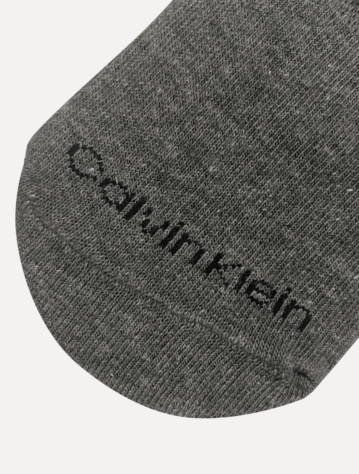 Meia Calvin Klein Invisível C27.01A CK Mescla Kit 2 Pares - 2