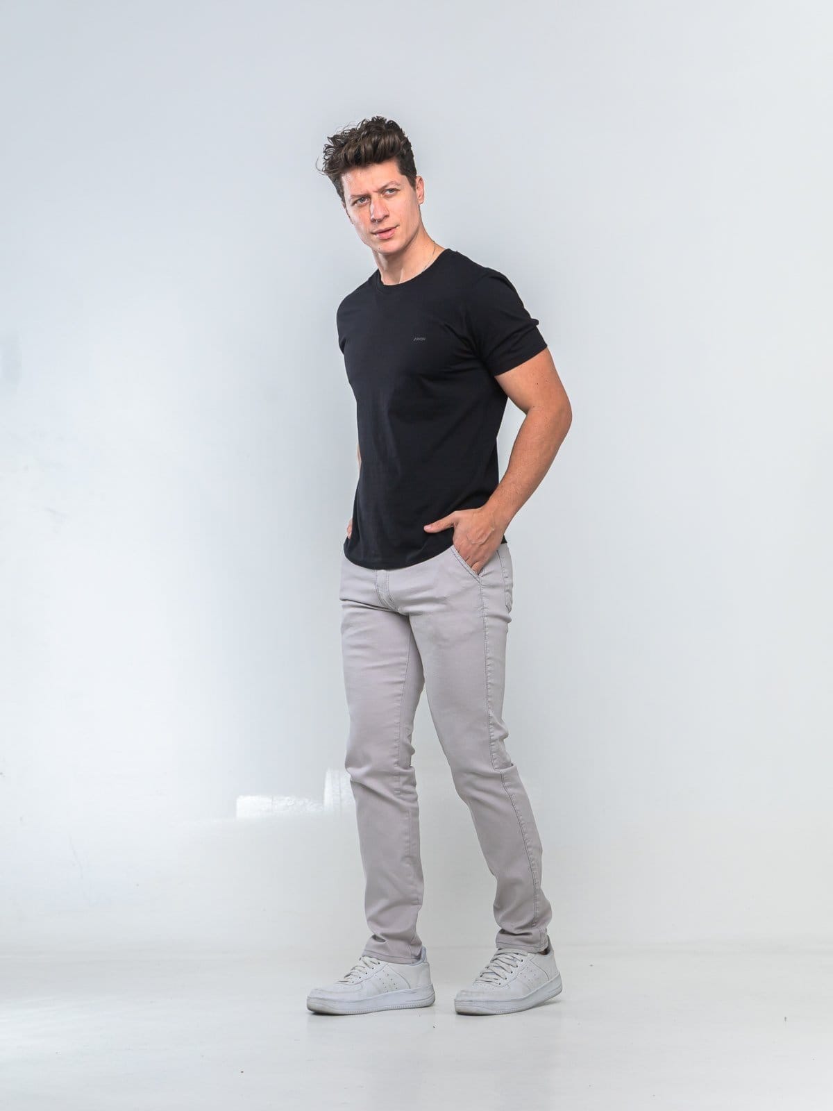 Calça Sarja Masculina - Tempo Habil Casual e Elegante