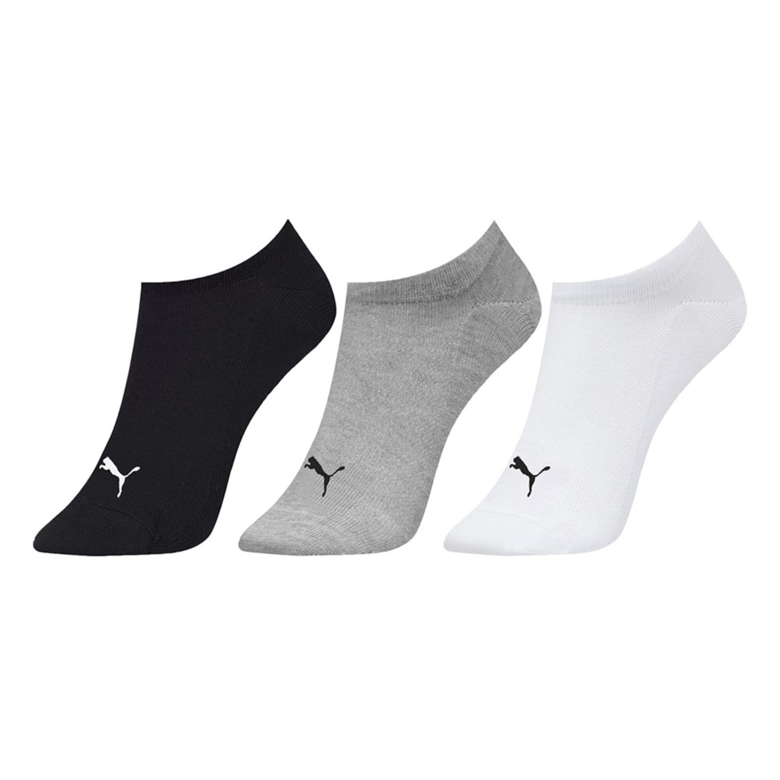 Vista 2 Kit 6 Pares de Meias Puma Sapatilha Esportiva Feminina Puma preto