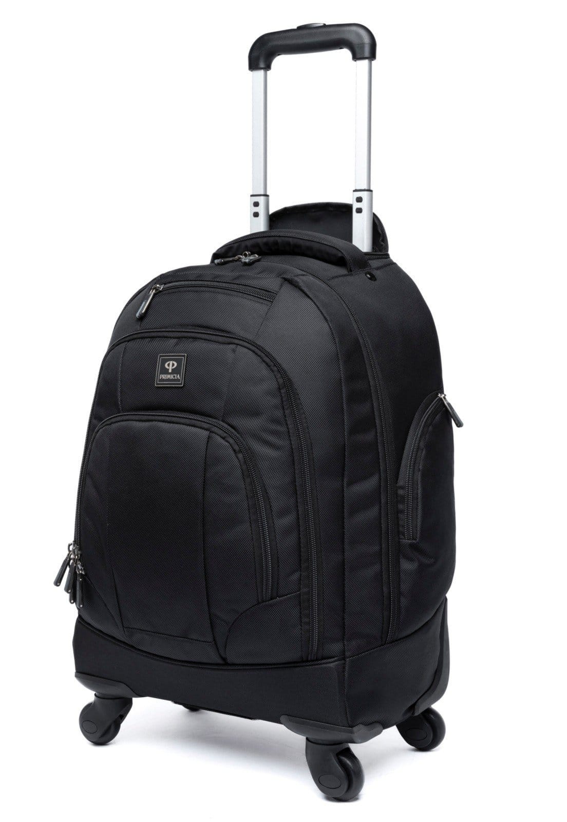 Vista 2 Mochila Primicia Executiva De Alta Resistência Rodinha Primicia preto