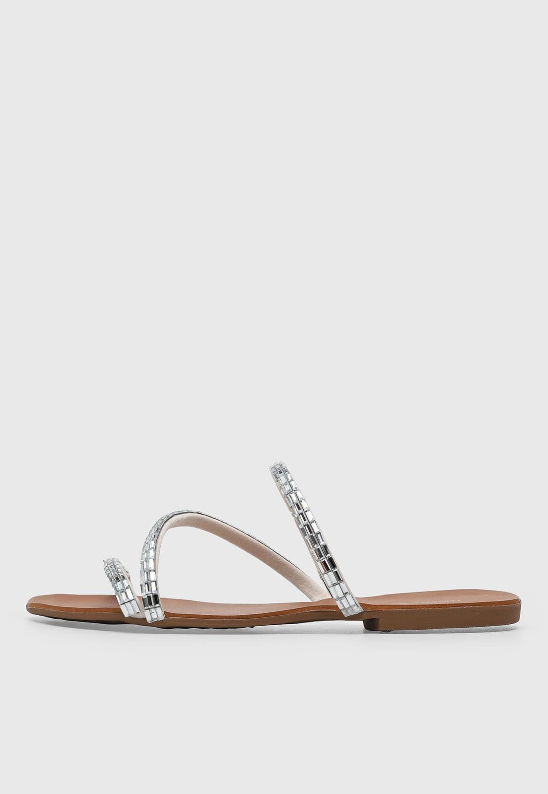 Rasteira Feminina Lança Perfume Pedrarias