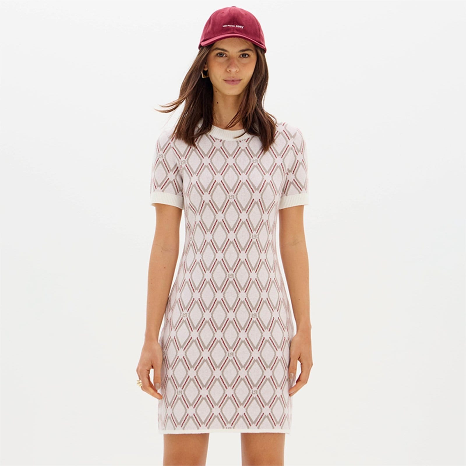 Vestido Curto Easy Lança Perfume Tricot Ou26 Feminino