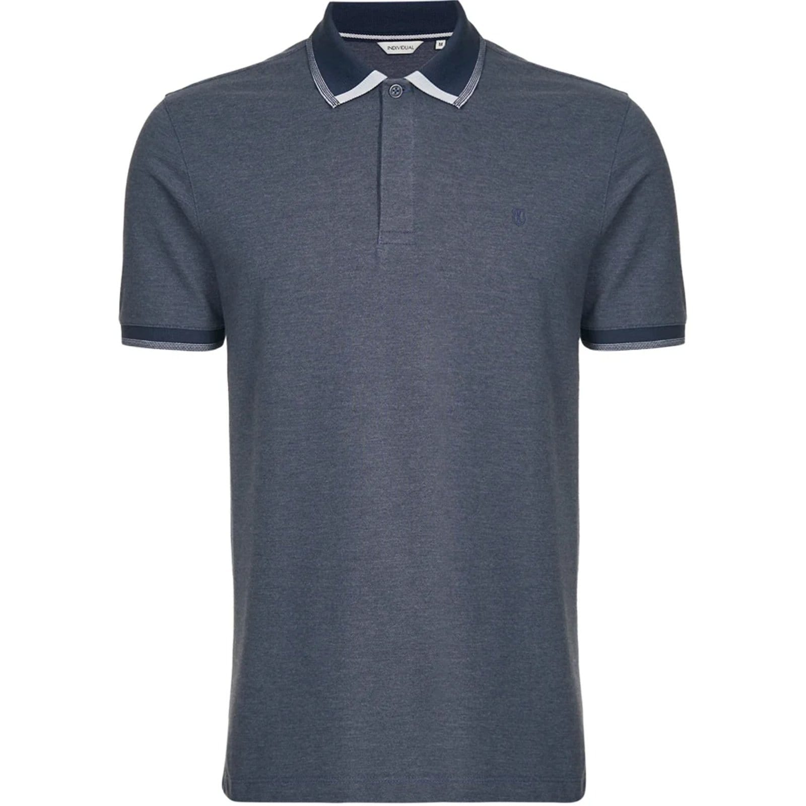 Camisa Polo Individual Constrast In24 Escuro Masculino