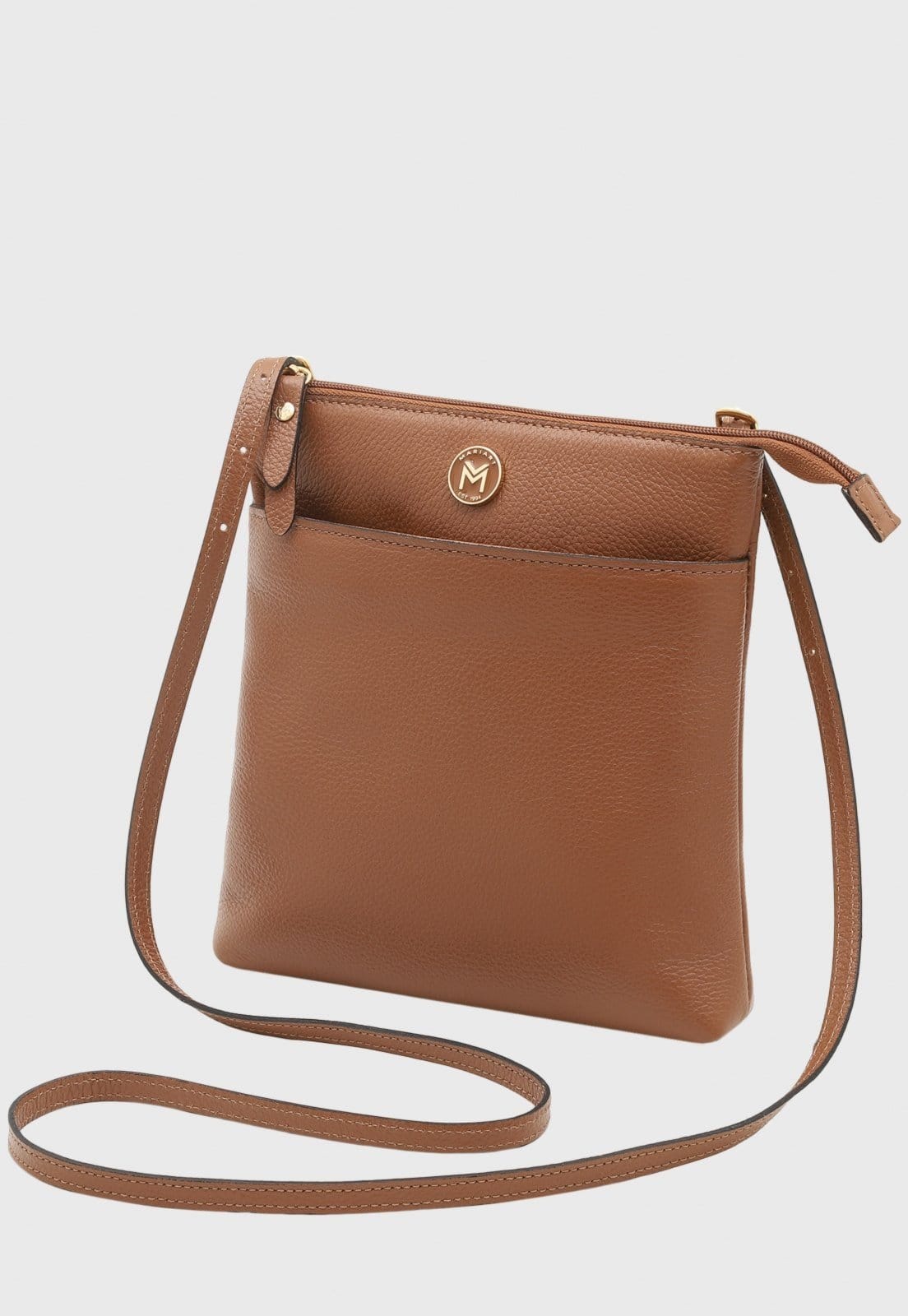 Bolsa Transversal Couro Mariart Itacaré Camel