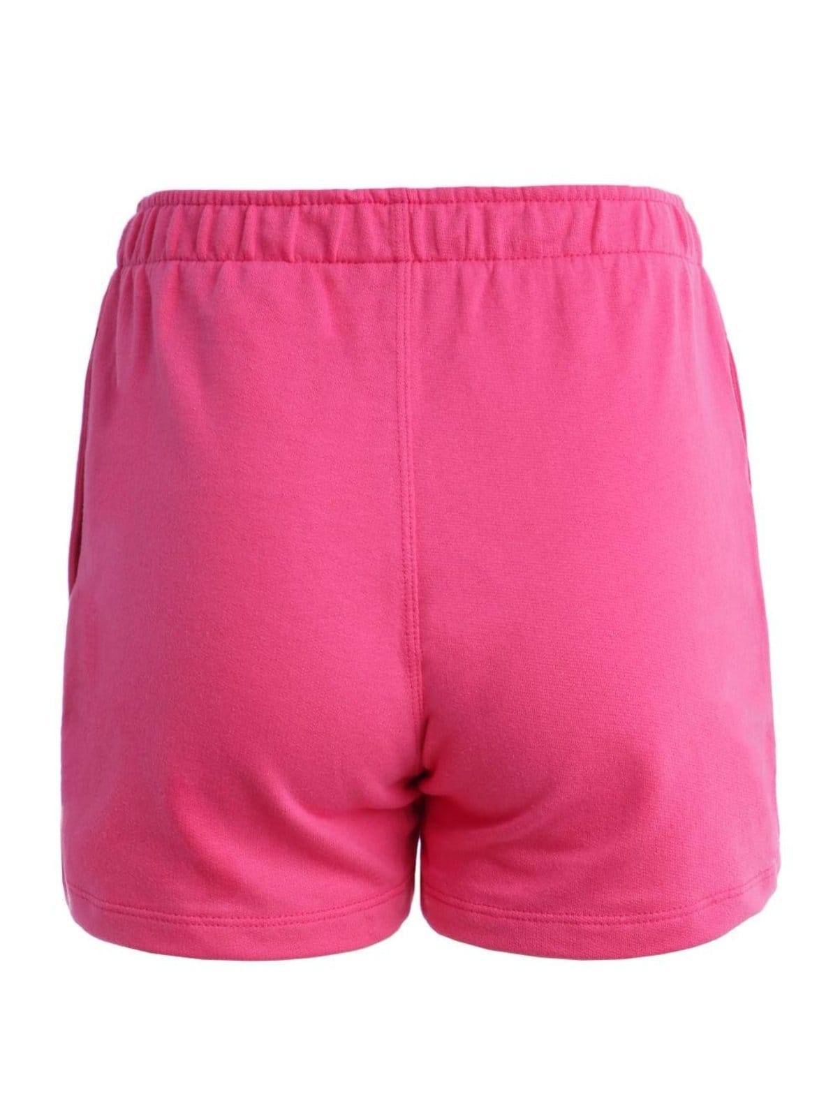 Vista 2 Short Moletinho Feminino PINK Bright Girl'S rosa pink