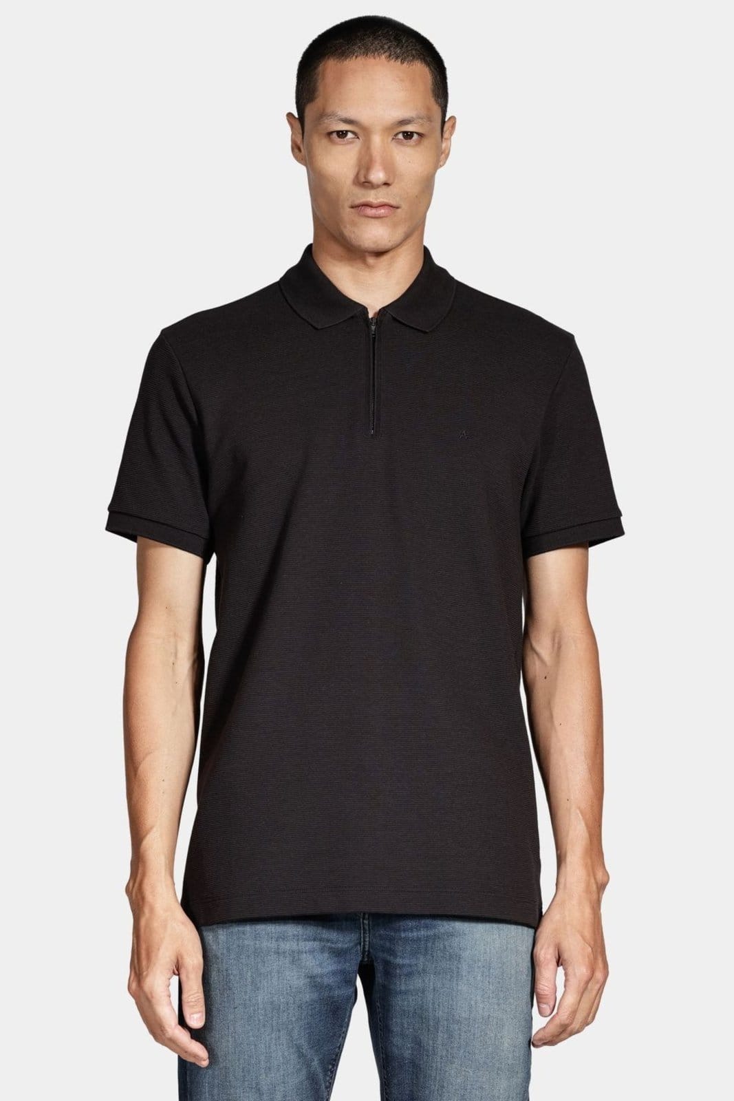 Polo Aramis Shirt Ottoman Preto
