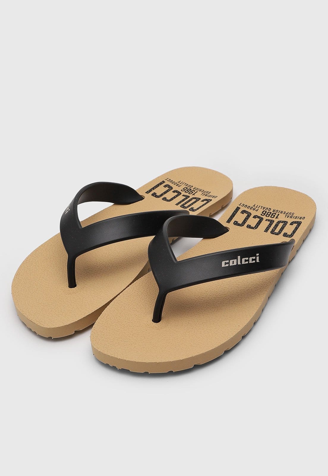 Vista 2 Chinelo Masculino Colcci Neto Colcci preto