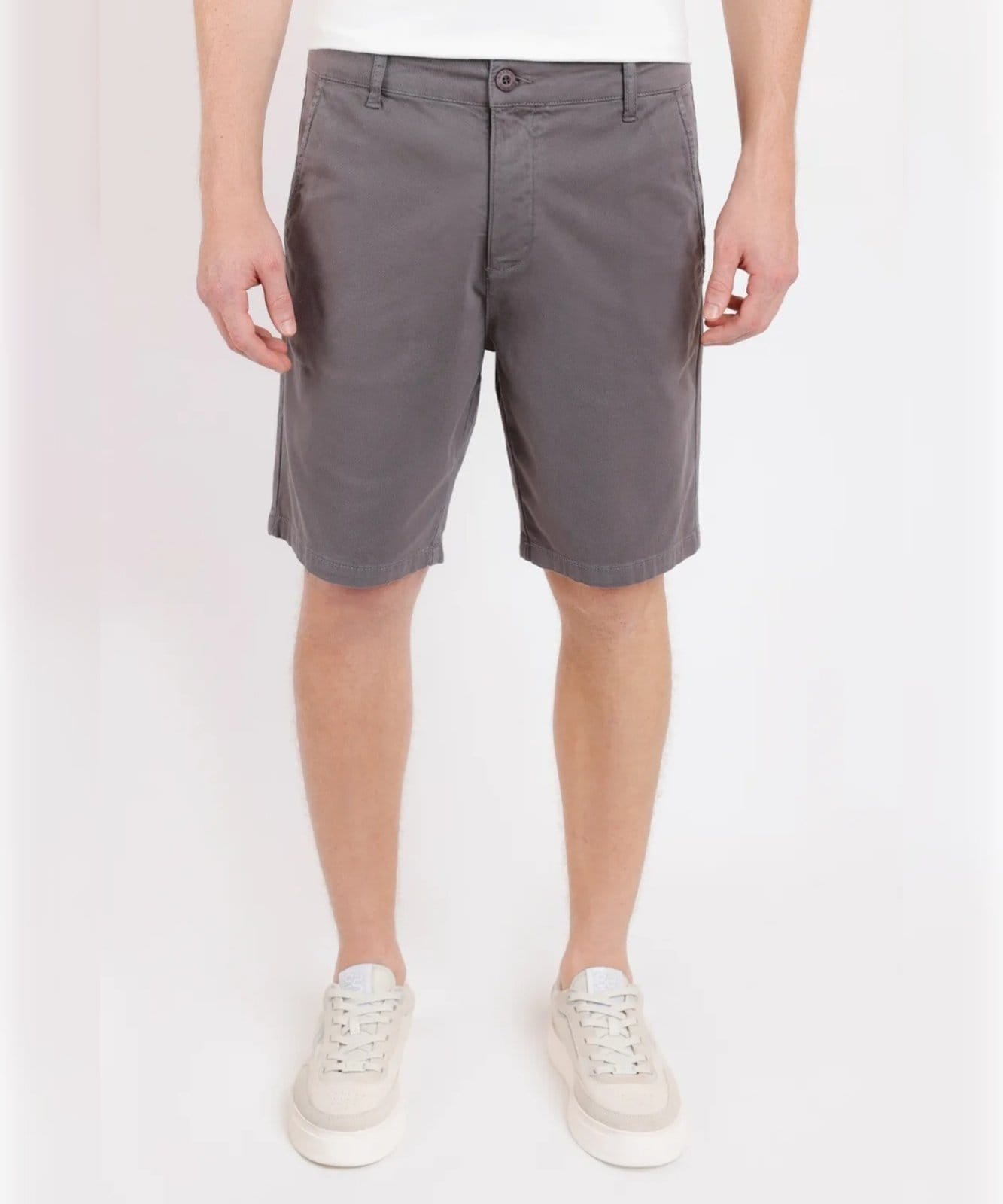 Bermuda Chino Color Essencial Militar