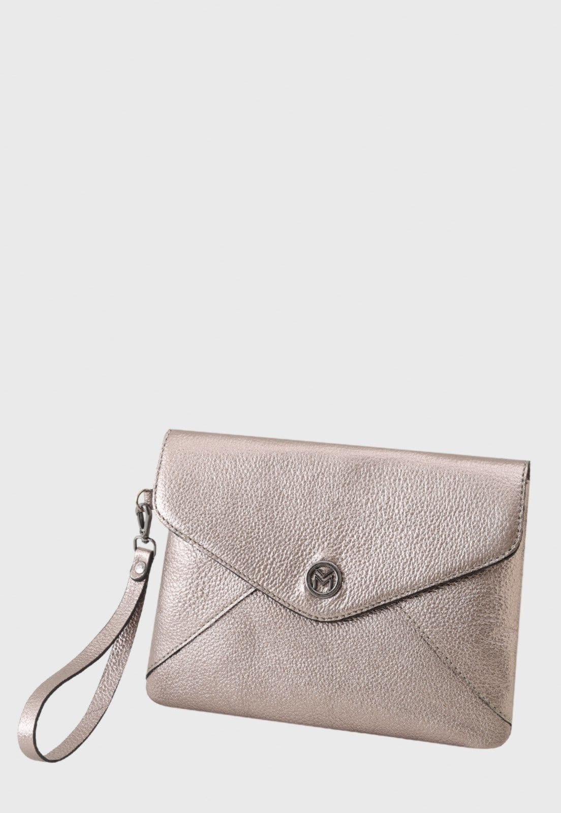 Bolsa Carteira Clutch Couro Mariart Luciana Onix