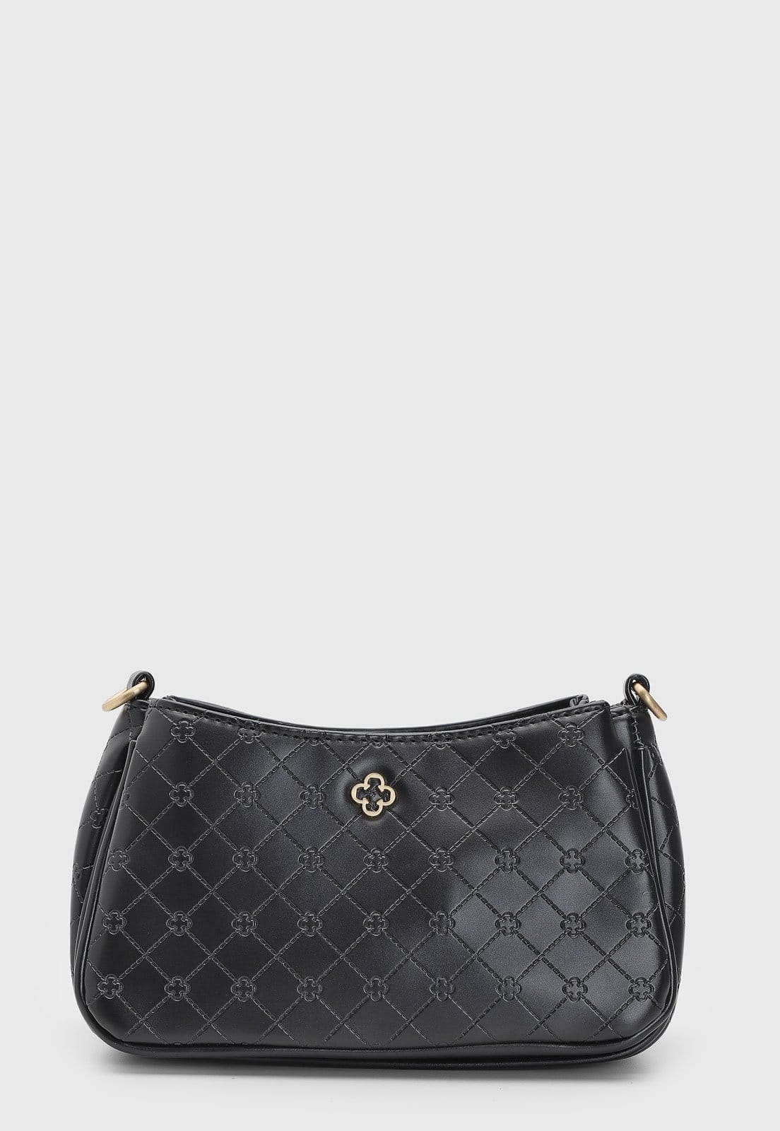 Bolsa Média Capodarte Matelassê Preta