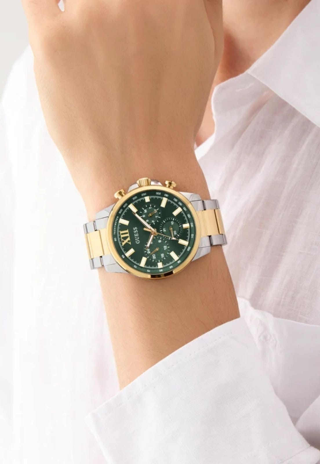 Relógio Guess Analógico Multi-função Prata e - 2