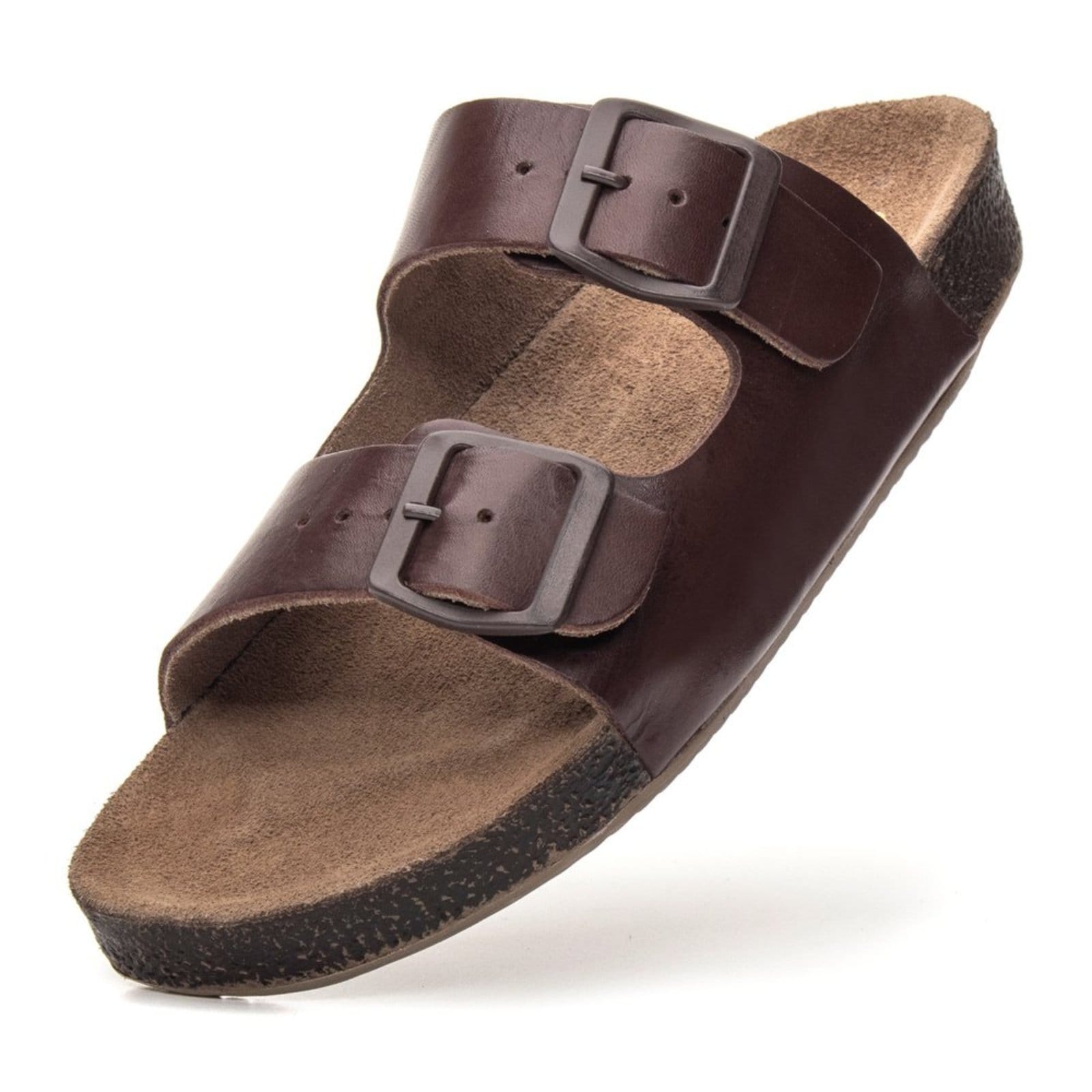 Sandália Papete Jacometti Chocolate com Fivela Chocolate