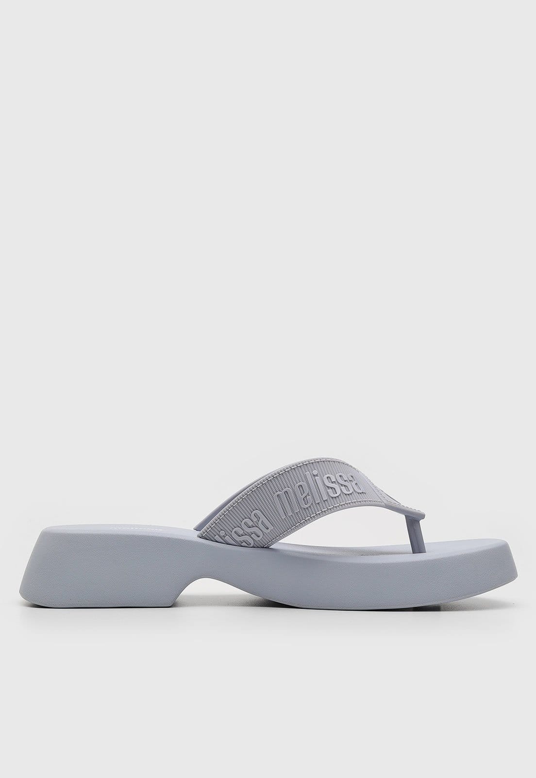 Vista 2 Sandália Flatform Melissa M Lover Ad Melissa azul