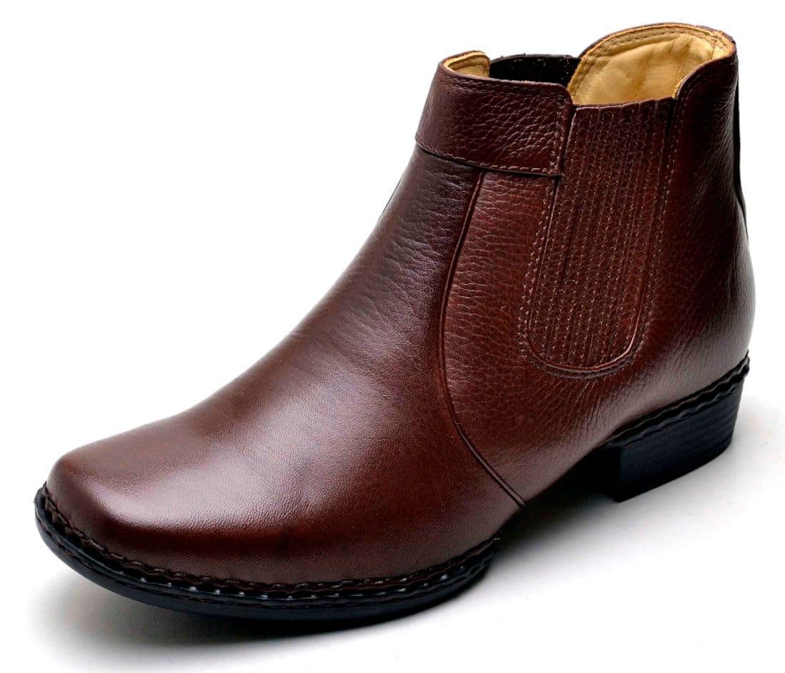 Bota Clube do Sapato de Franca Premium Camp Chocolate