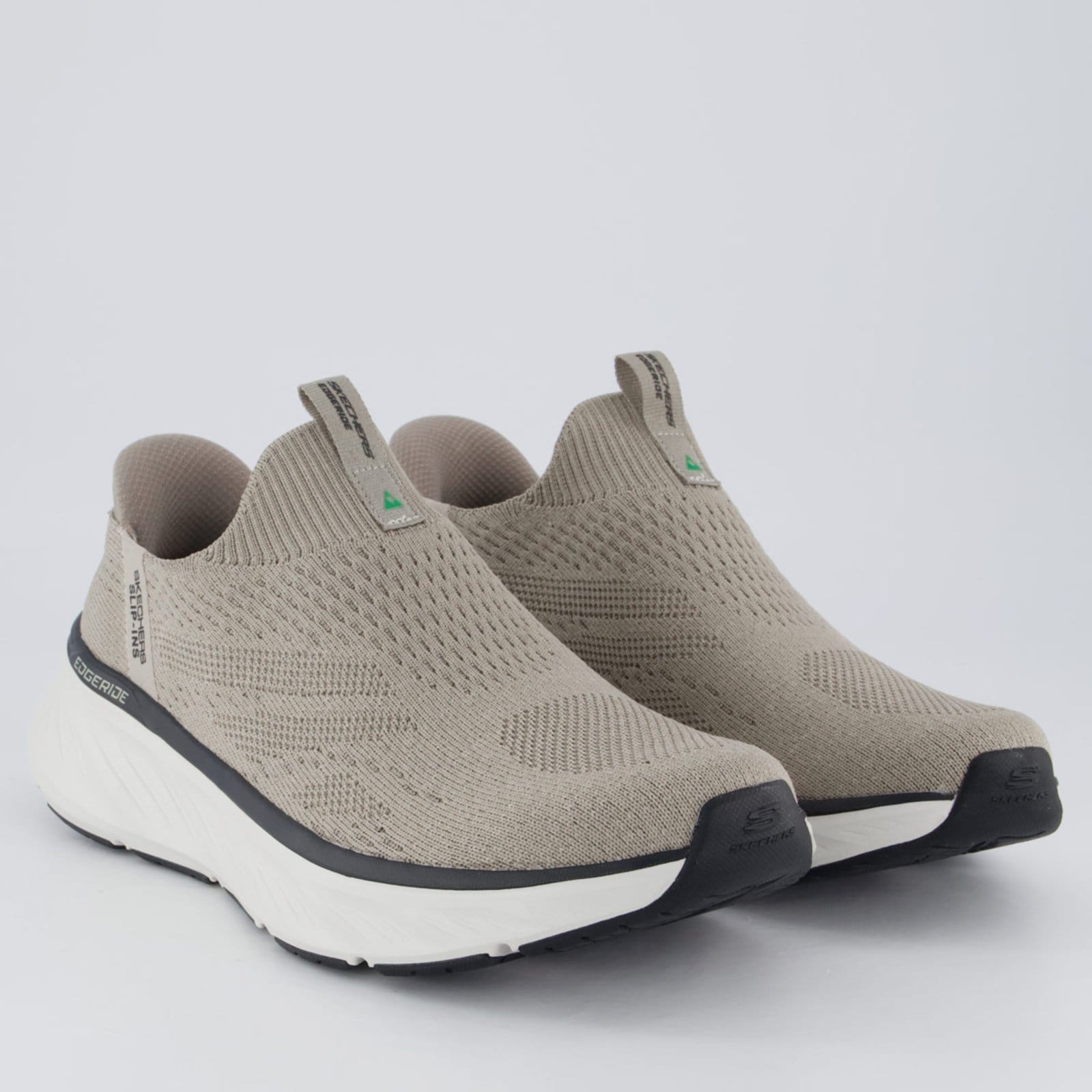 Vista 2 Tênis Skechers Edgeride Commissioner Skechers cinza