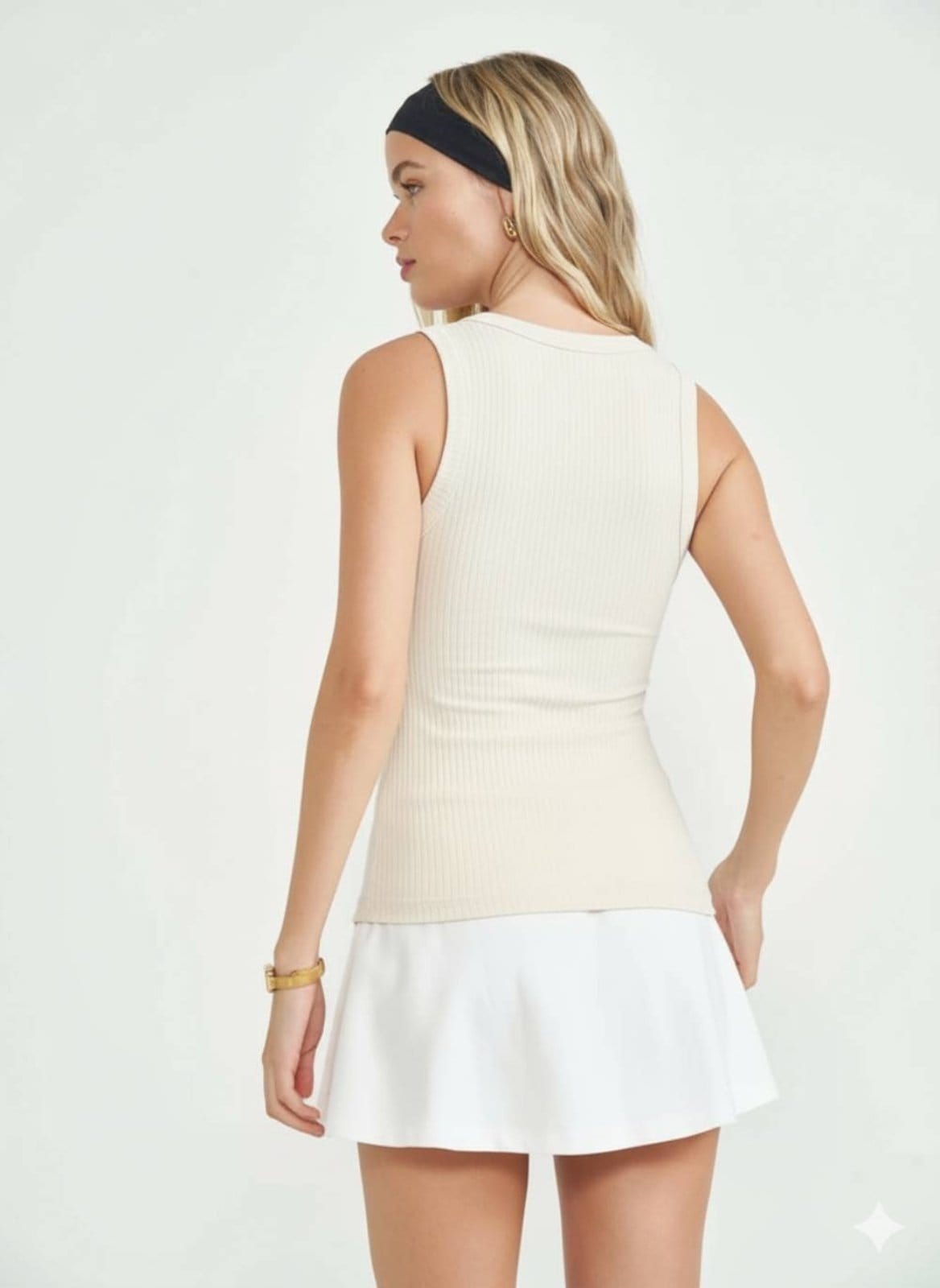 Vista 2 Regata Colcci Sport Slim Canelada Feminina Off Natural Colcci Sport off-white natural