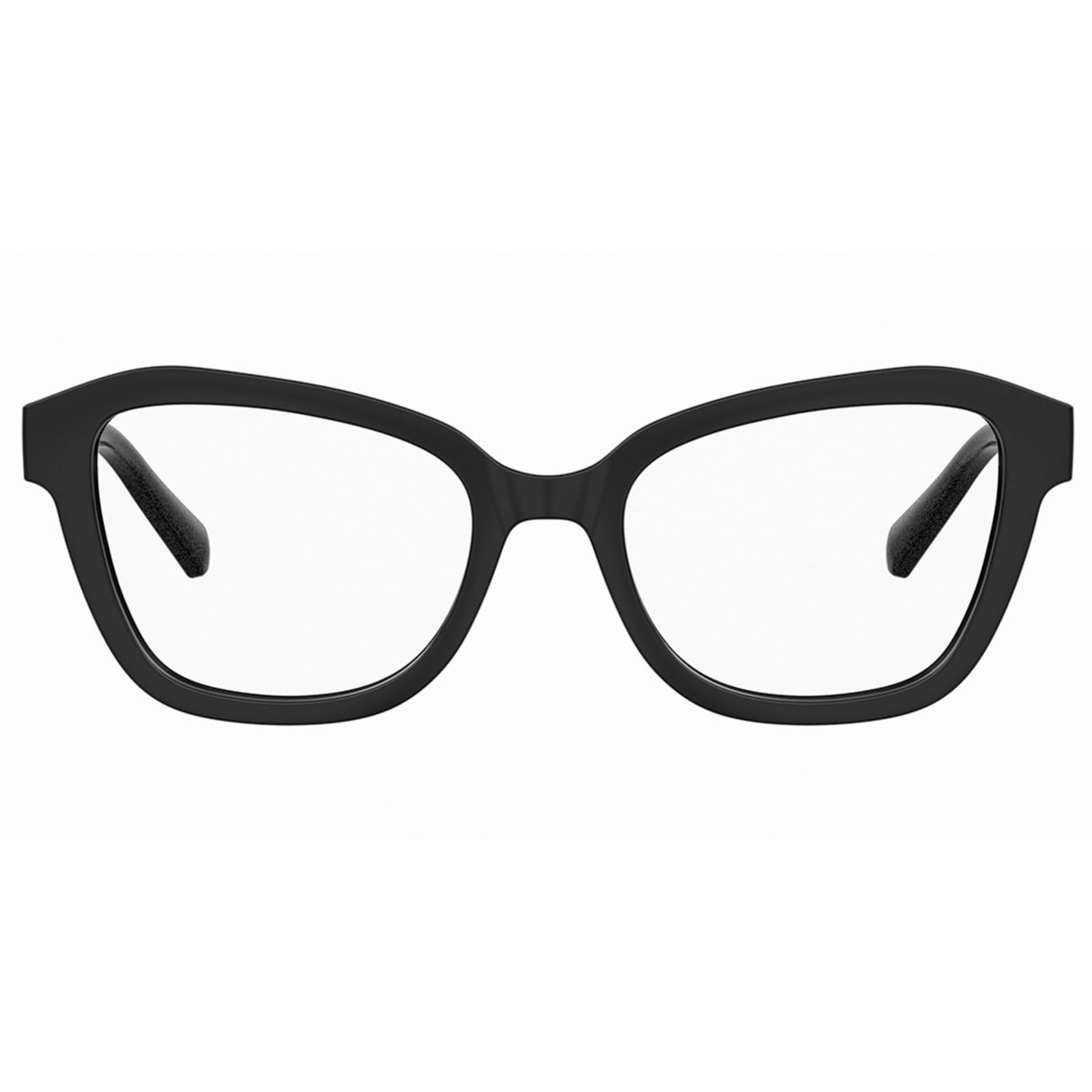 Vista 2 Armação de Óculos Moschino Love MOL606 /Tn 807 - Preto 48 Love Moschino incolor