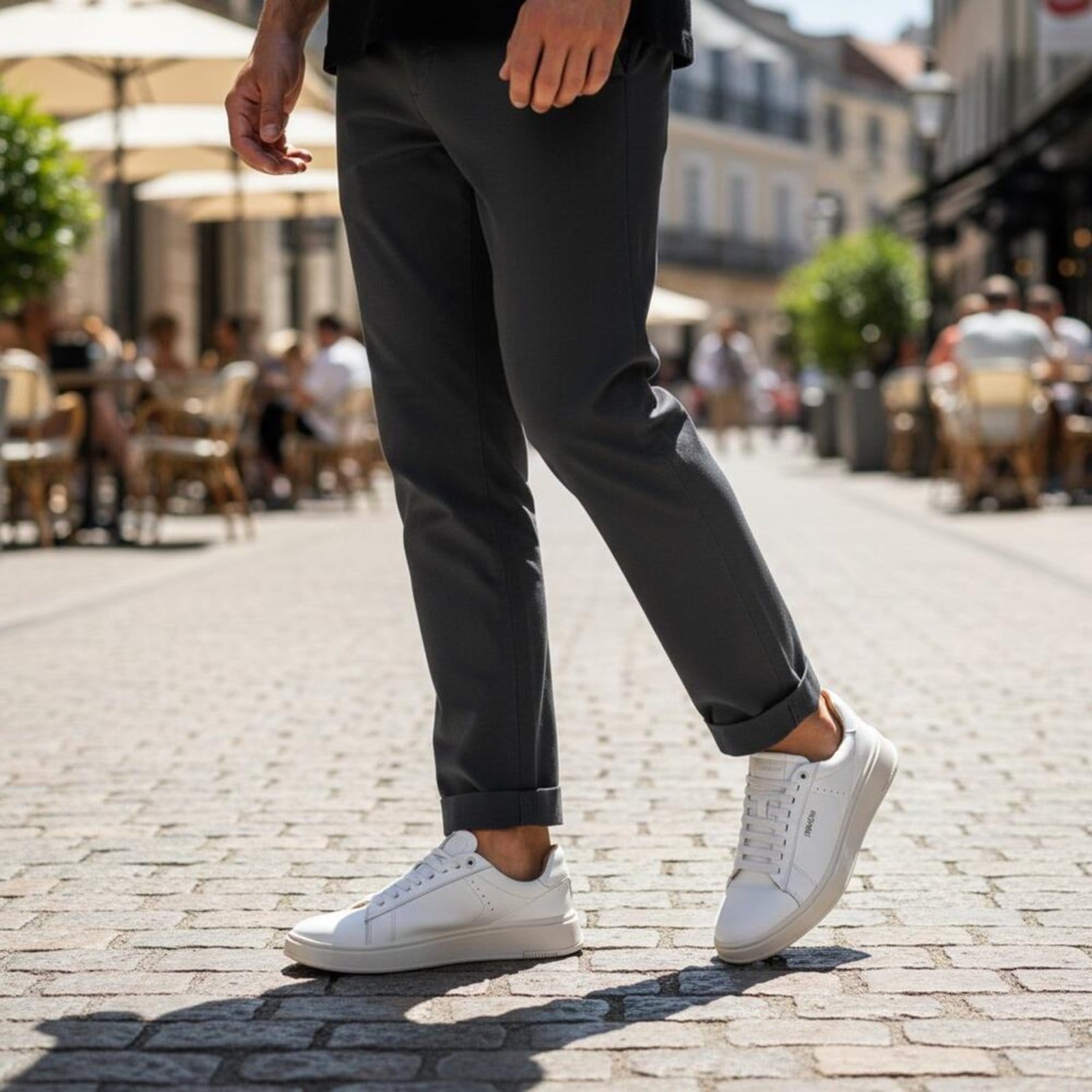 Vista 2 Sapatênis Masculino Logan Ferracini 9312 0789312 FERRACINI branco