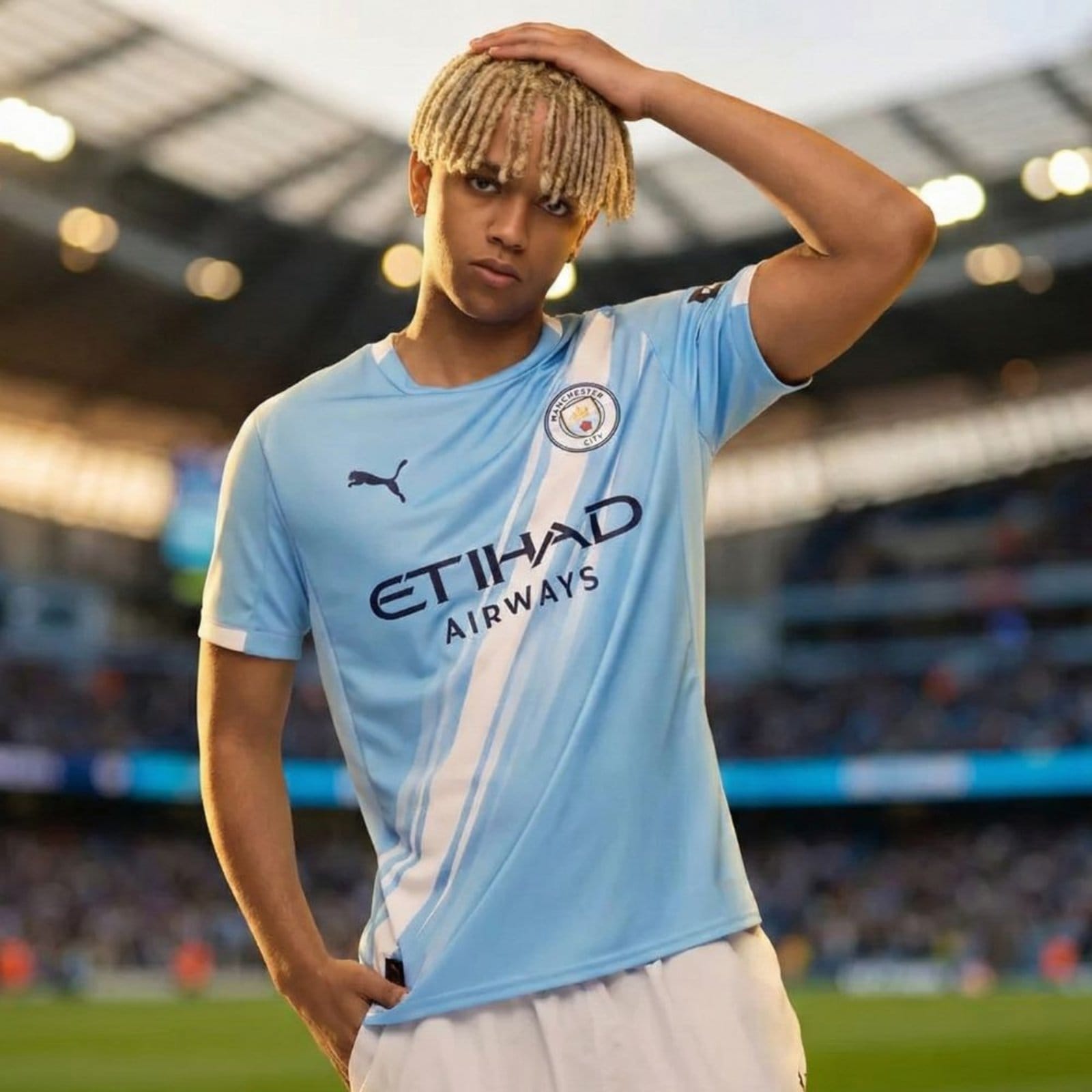 Camisa Masculina Puma Manchester City FC Home