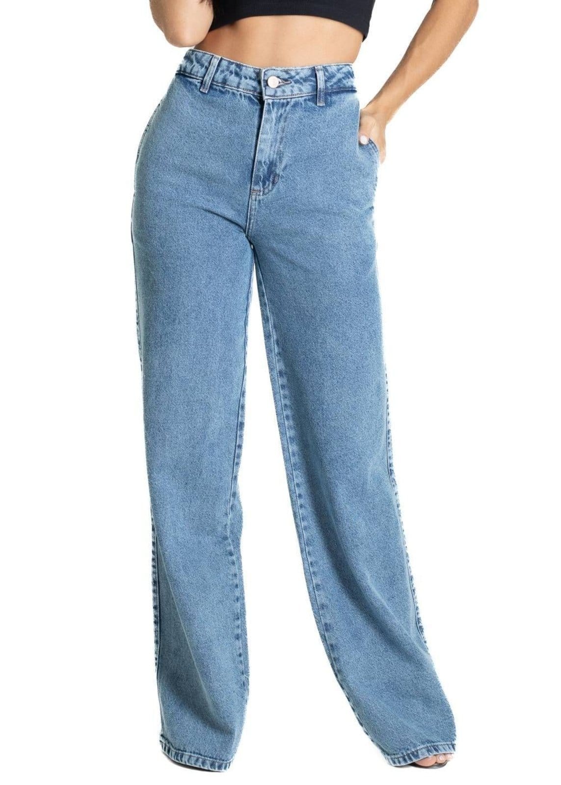 Calça Jeans Sawary Wide Leg - 280910