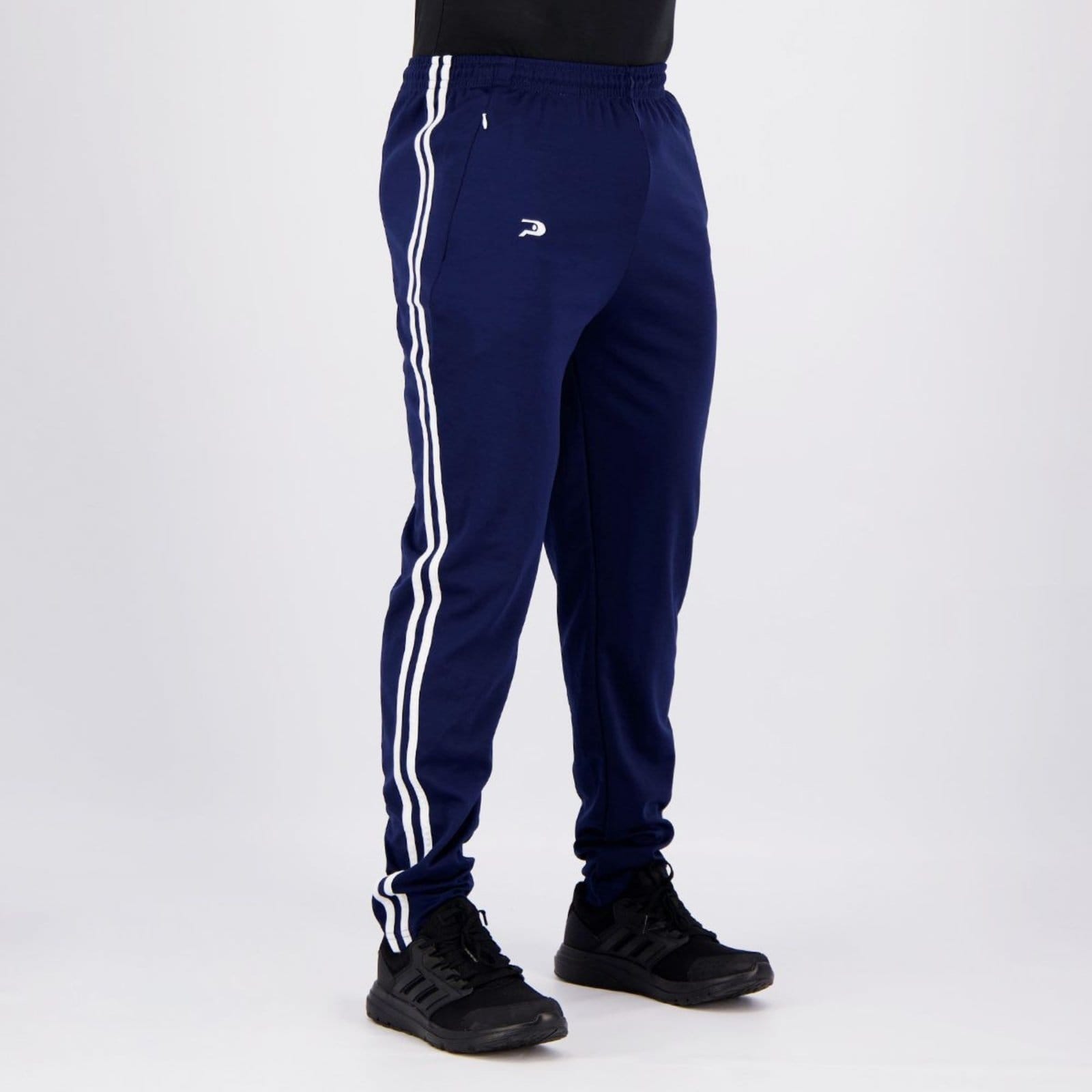 Vista 2 Calça Placar Helanca Aida Marinho Placar azul