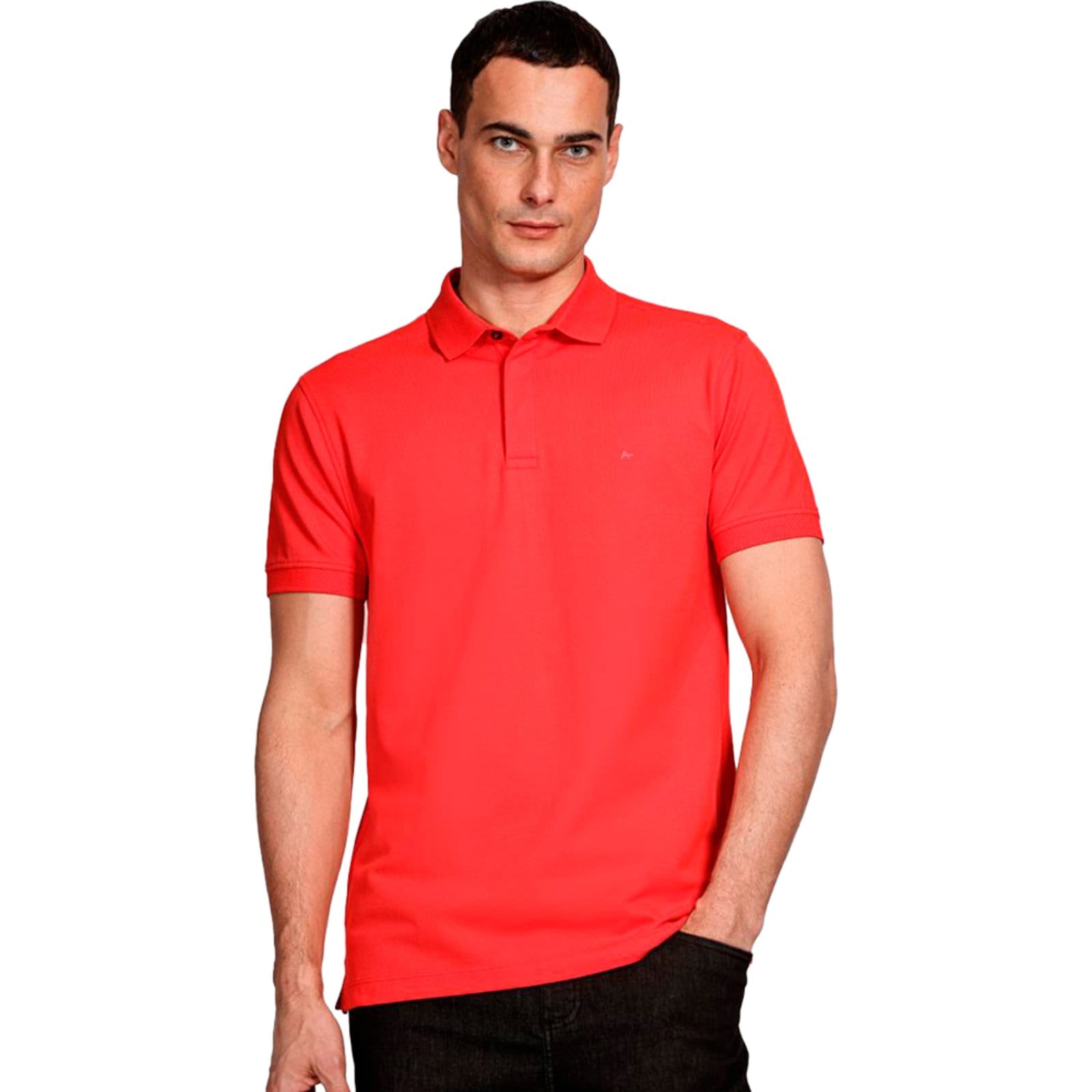 Camisa Polo Aramis Piquet Ve25 Cereja Masculino