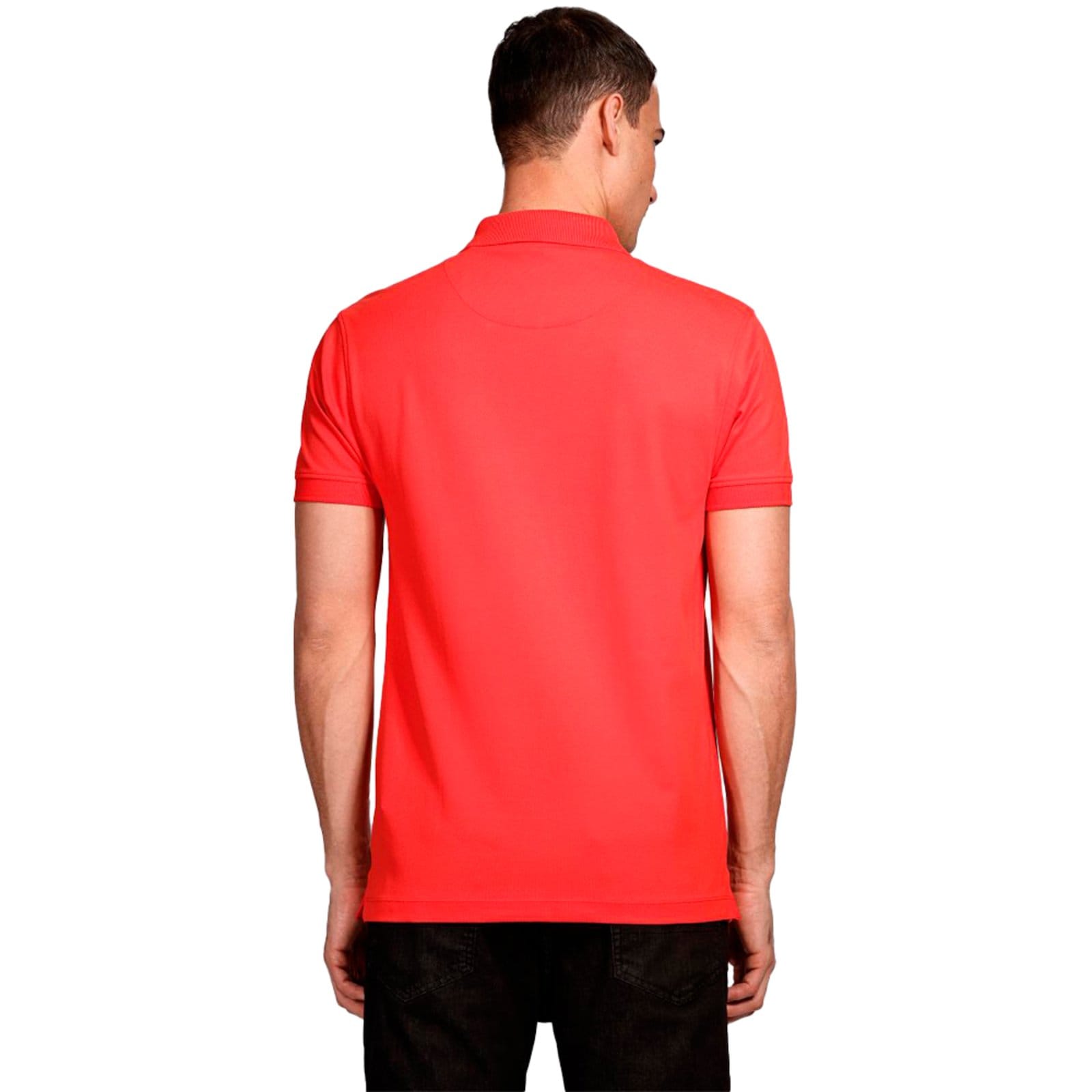 Vista 2 Camisa Polo Aramis Piquet Ve25 Cereja Masculino Aramis vermelho