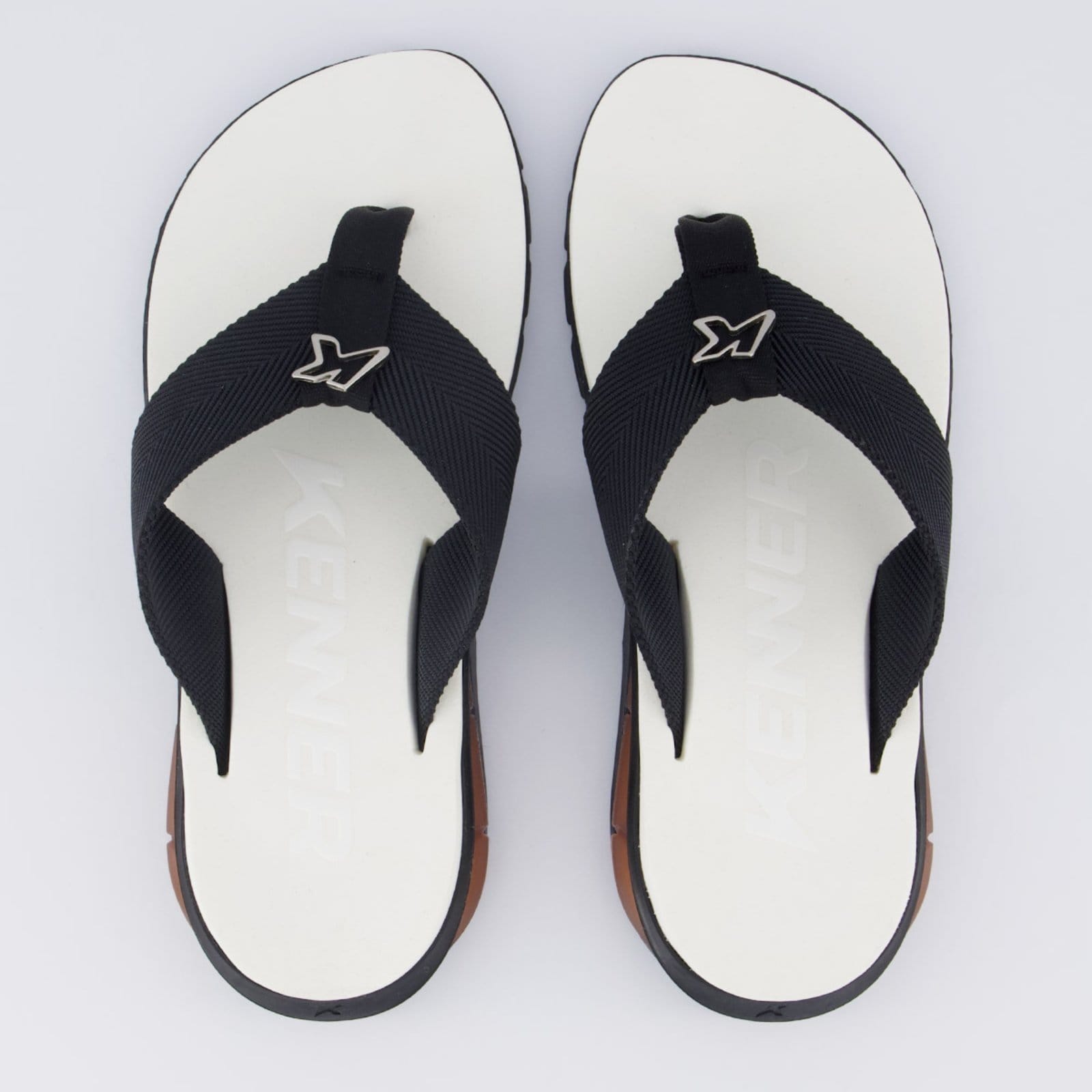 Chinelo Kenner Orak Feminino e Preto