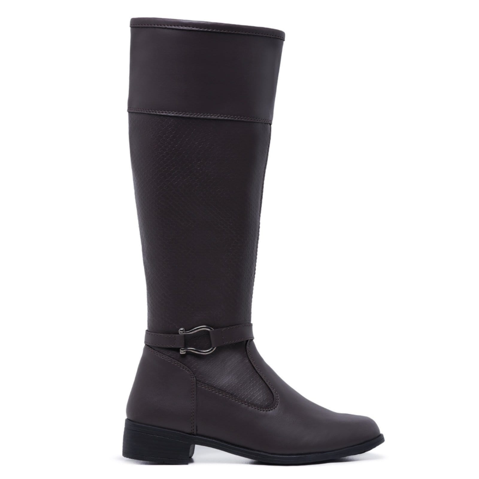 Vista principal Bota Cano Longo Montaria Feminina Estilo Country Schiareli 11070 Schiareli marrom